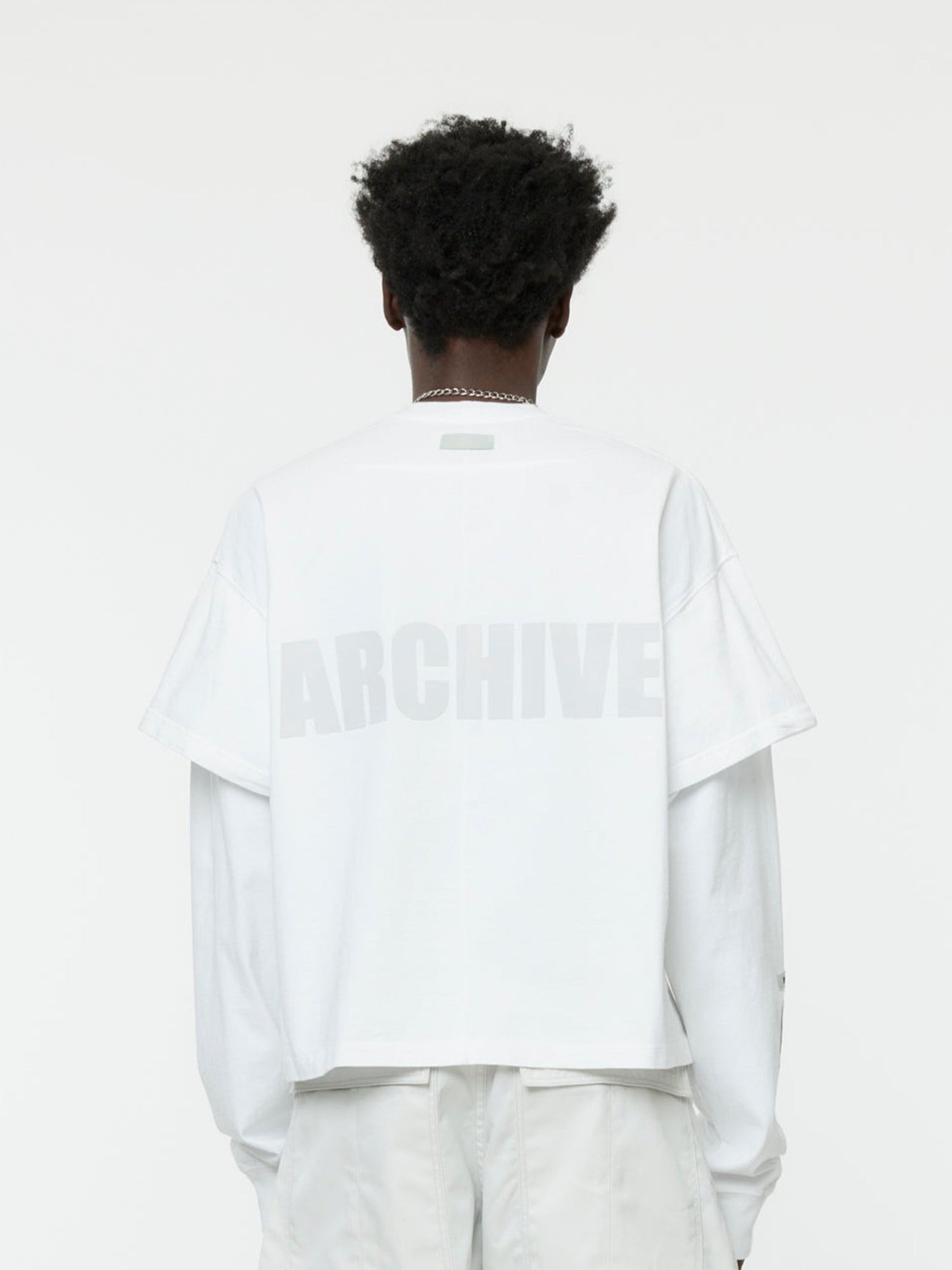 L/S Undershirt Crewneck Tee (Optic White)