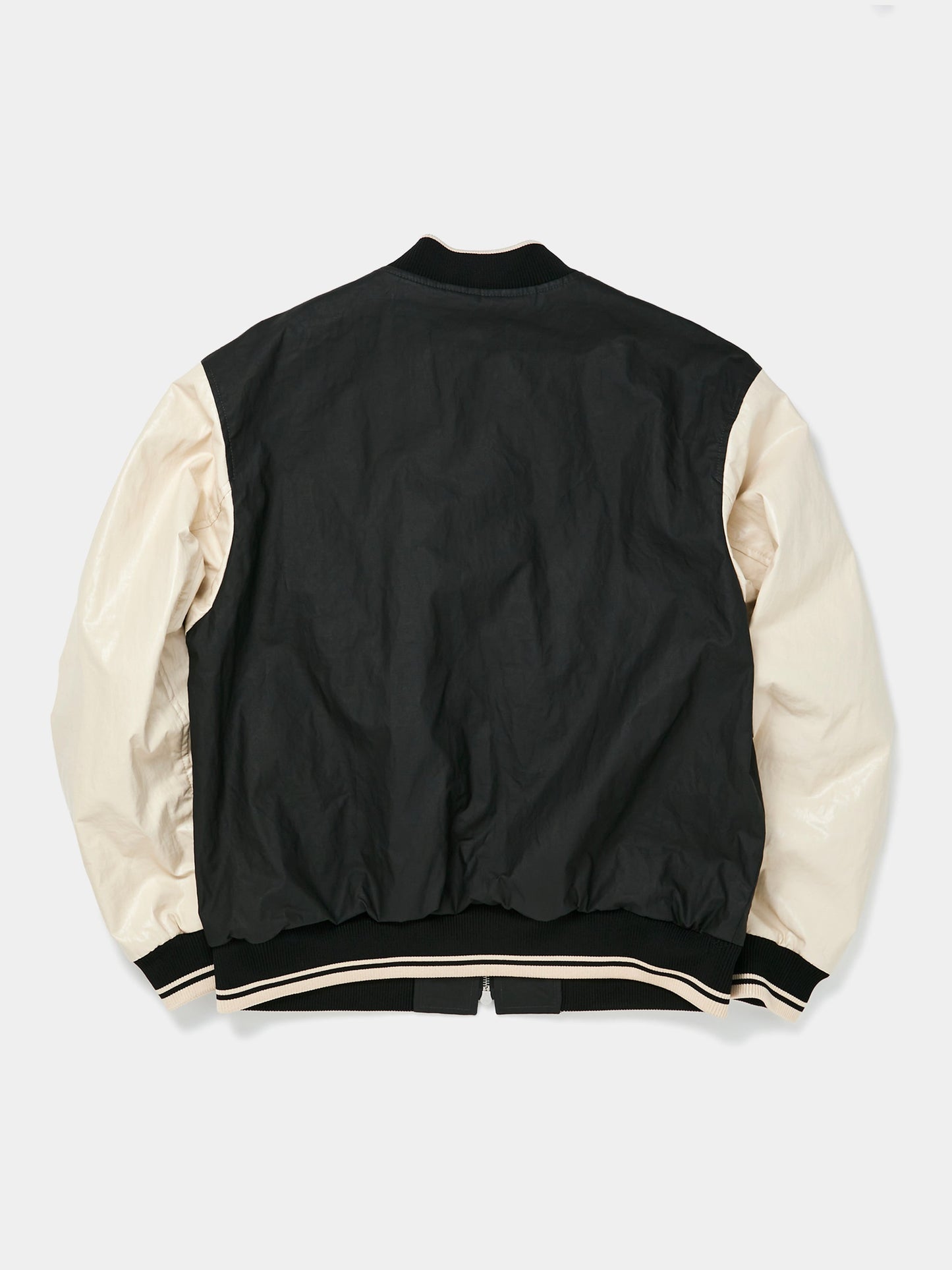 Volker Varsity Jacket (Black/Cream)