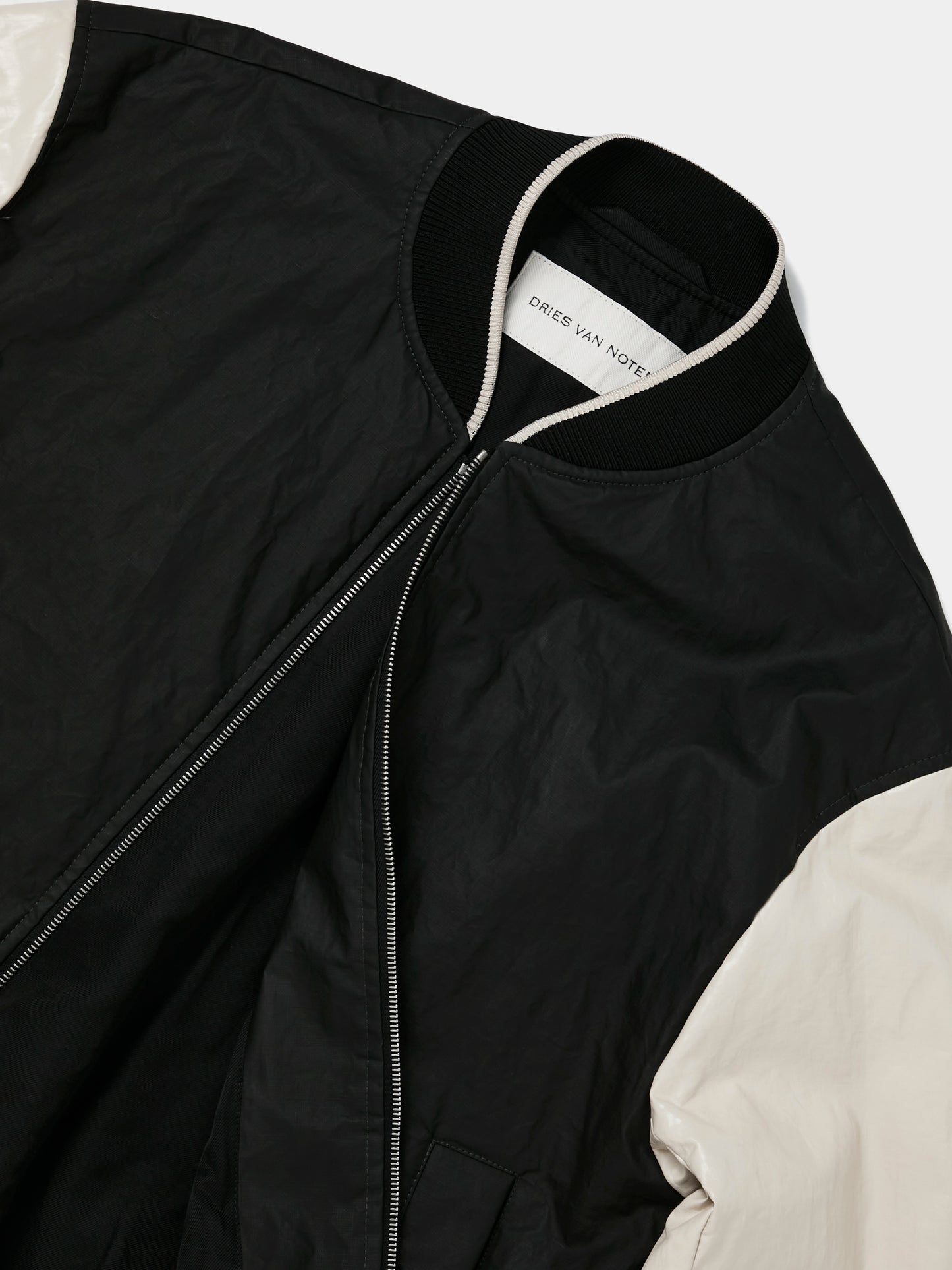 Volker Varsity Jacket (Black/Cream)