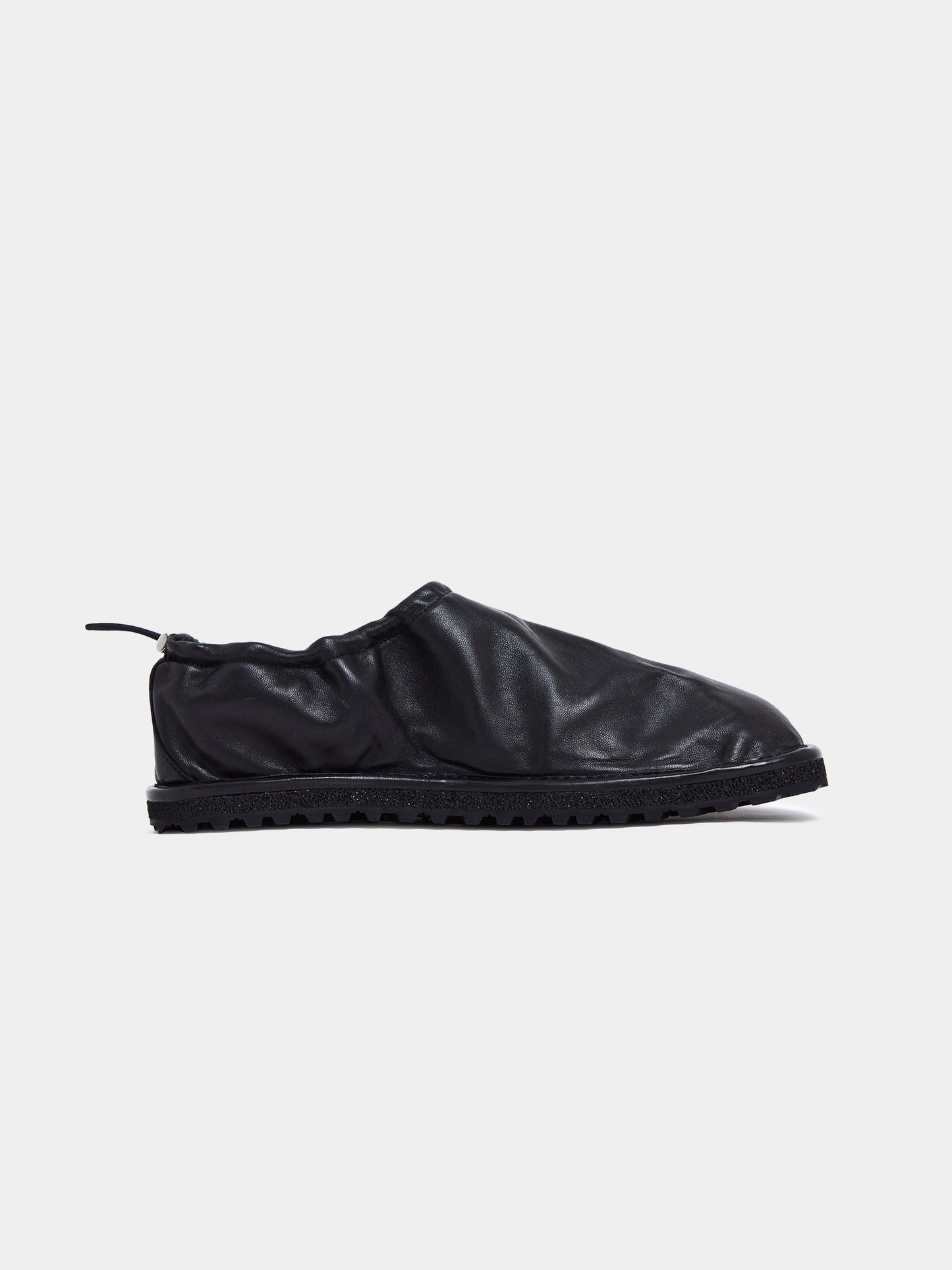 Drawstring Slippers (Black)