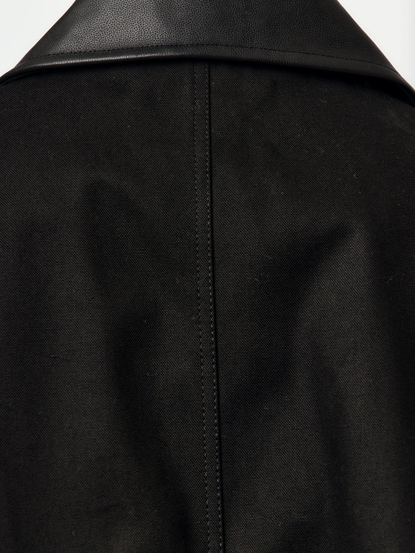 DOVER LEATHER COLLAR BARN JACKET