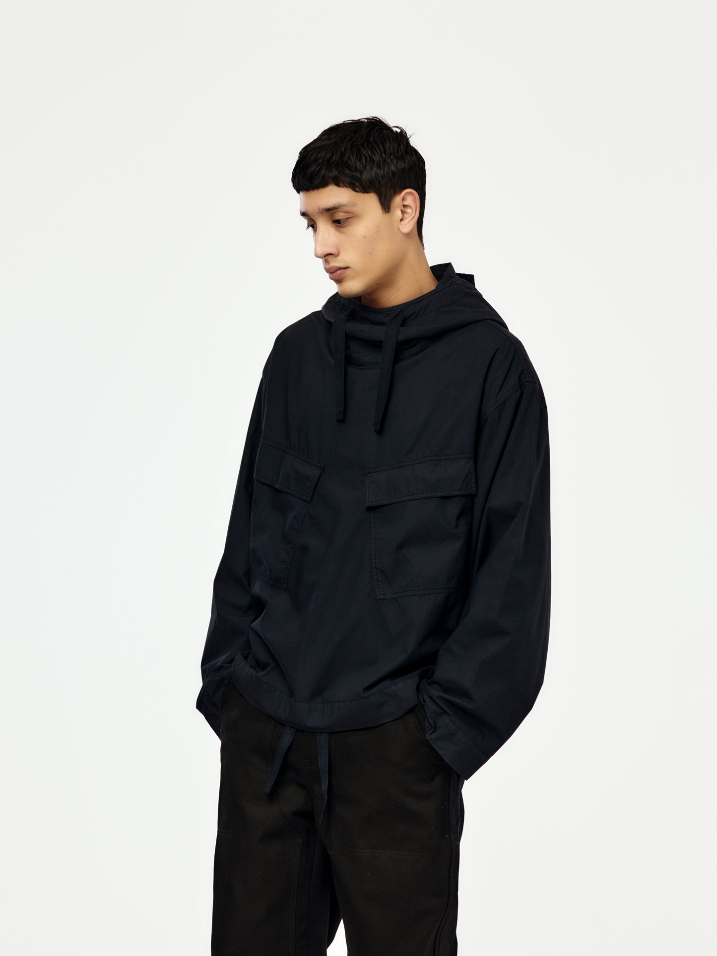 KIRBY JERSEY LINED HOODED POPOVER