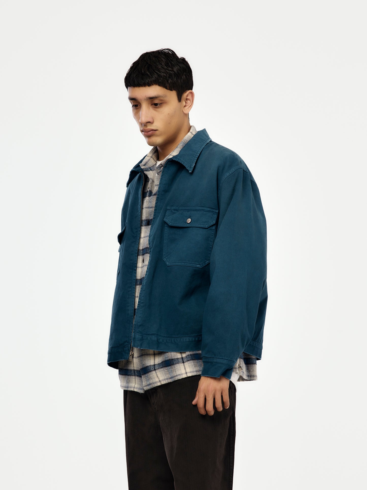 Vintage Work Jacket (Blue) (SIS)