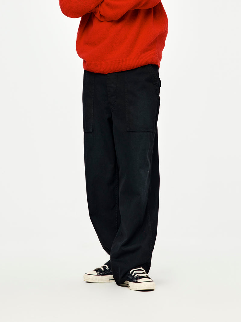 Vintage Utility Pants (BLACK) (SIS)