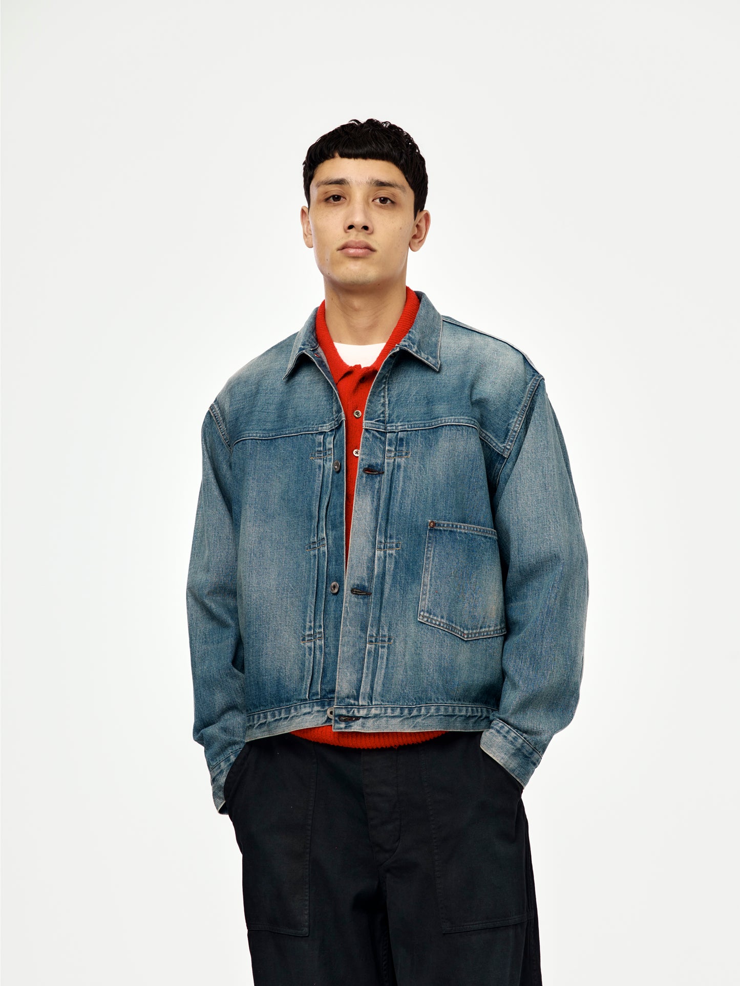 No.213 Denim Jacket (Indigo) (SIS)