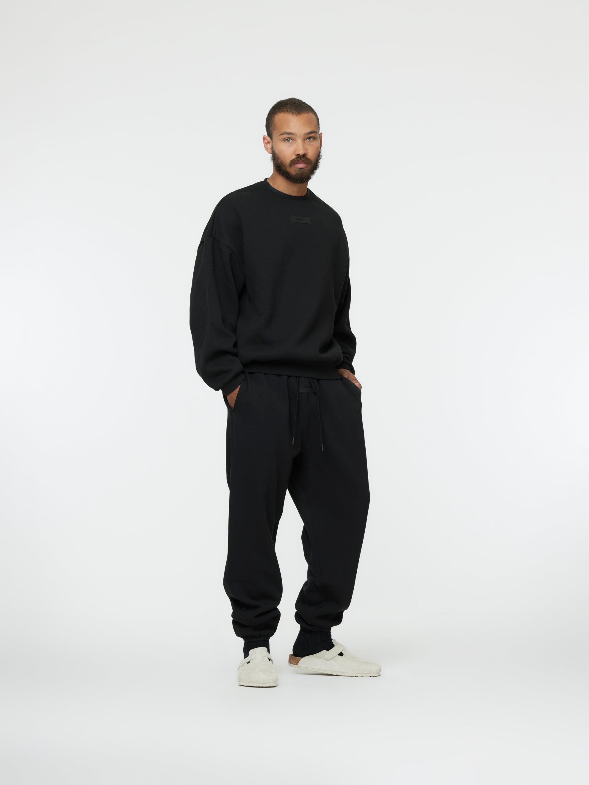 Essentials✖️Union SweatPants Lサイズ ブラック - パンツ