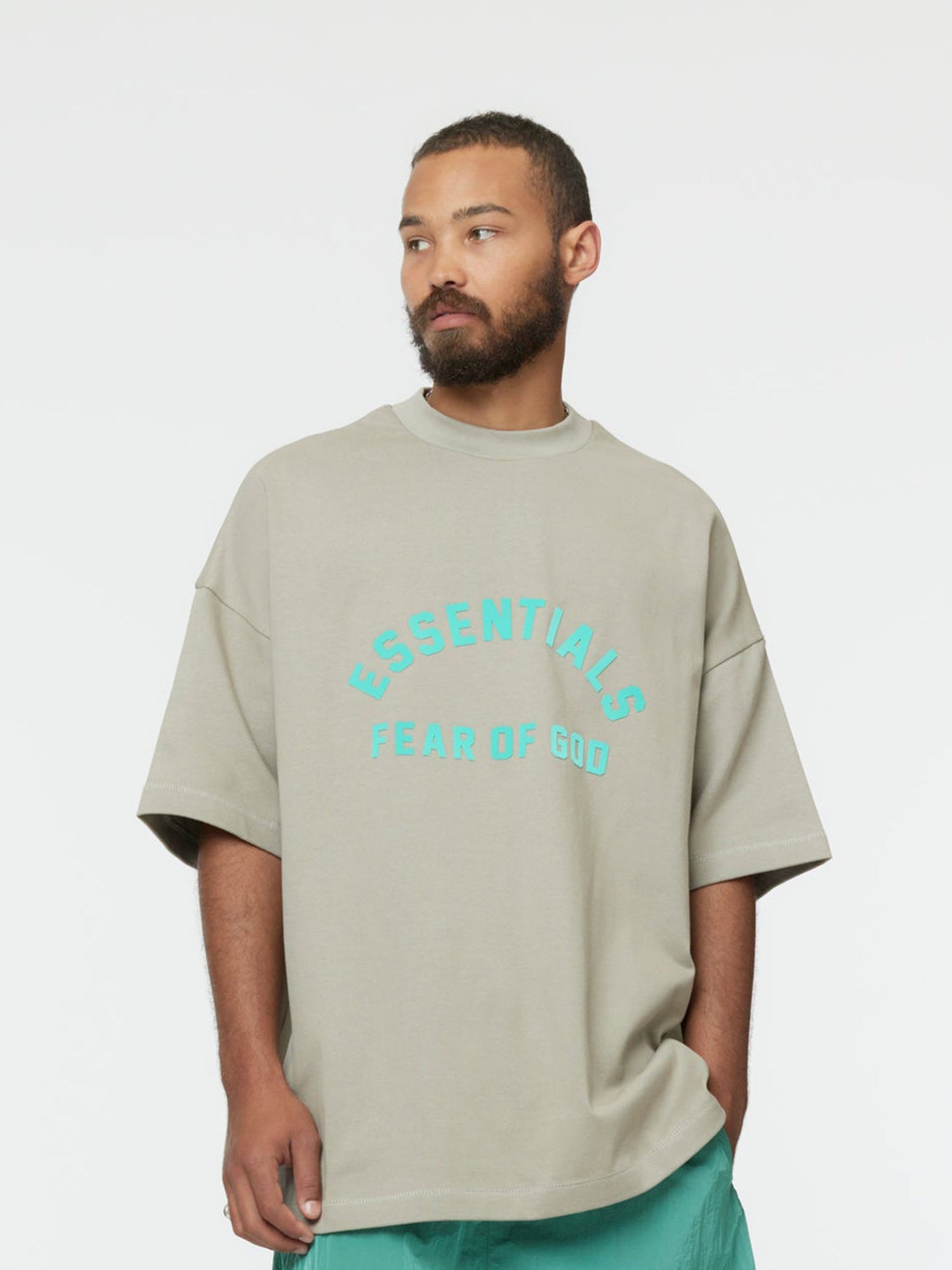 Heavy Jersey Crewneck T-shirt (Seal)