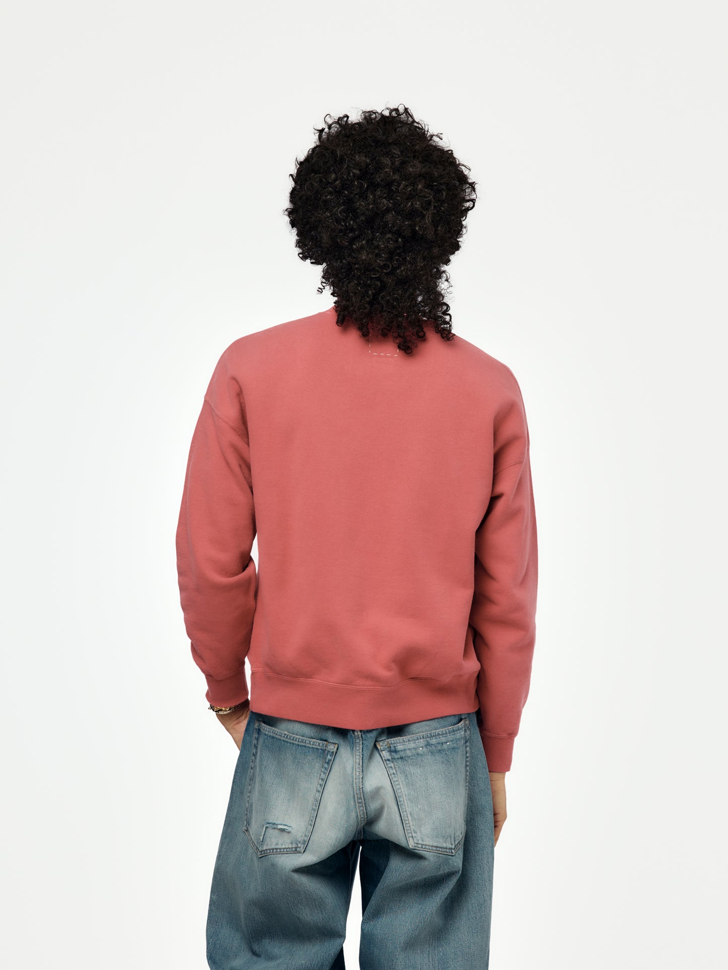 JUMBO SB SWEAT L/S (DMGD RED)