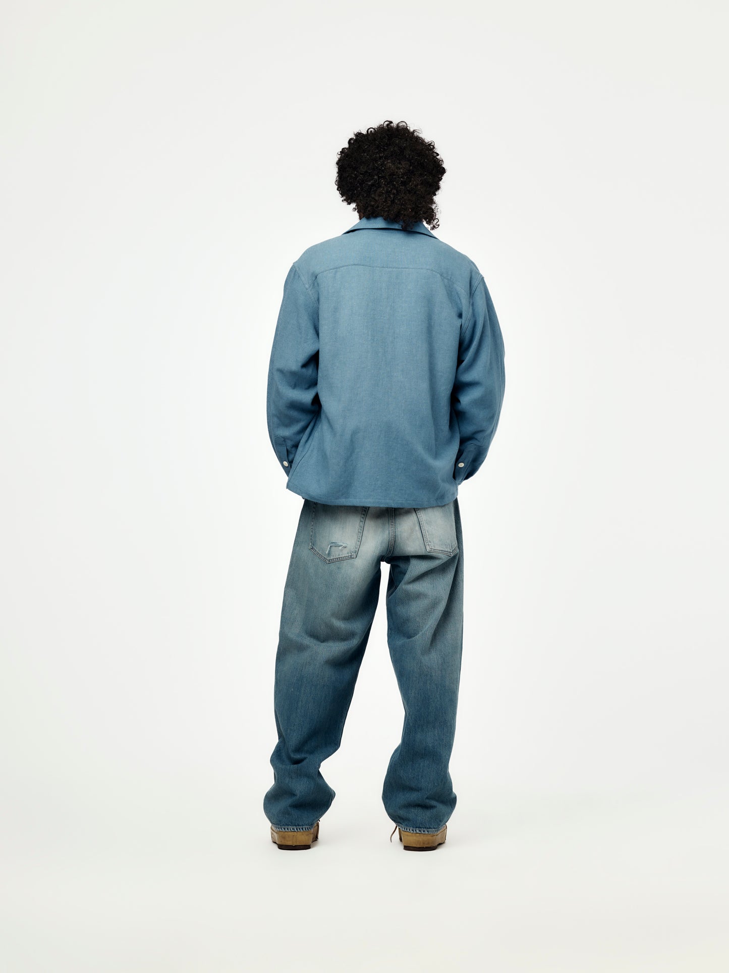 CARROW SHIRT CHECK (LT.BLUE)