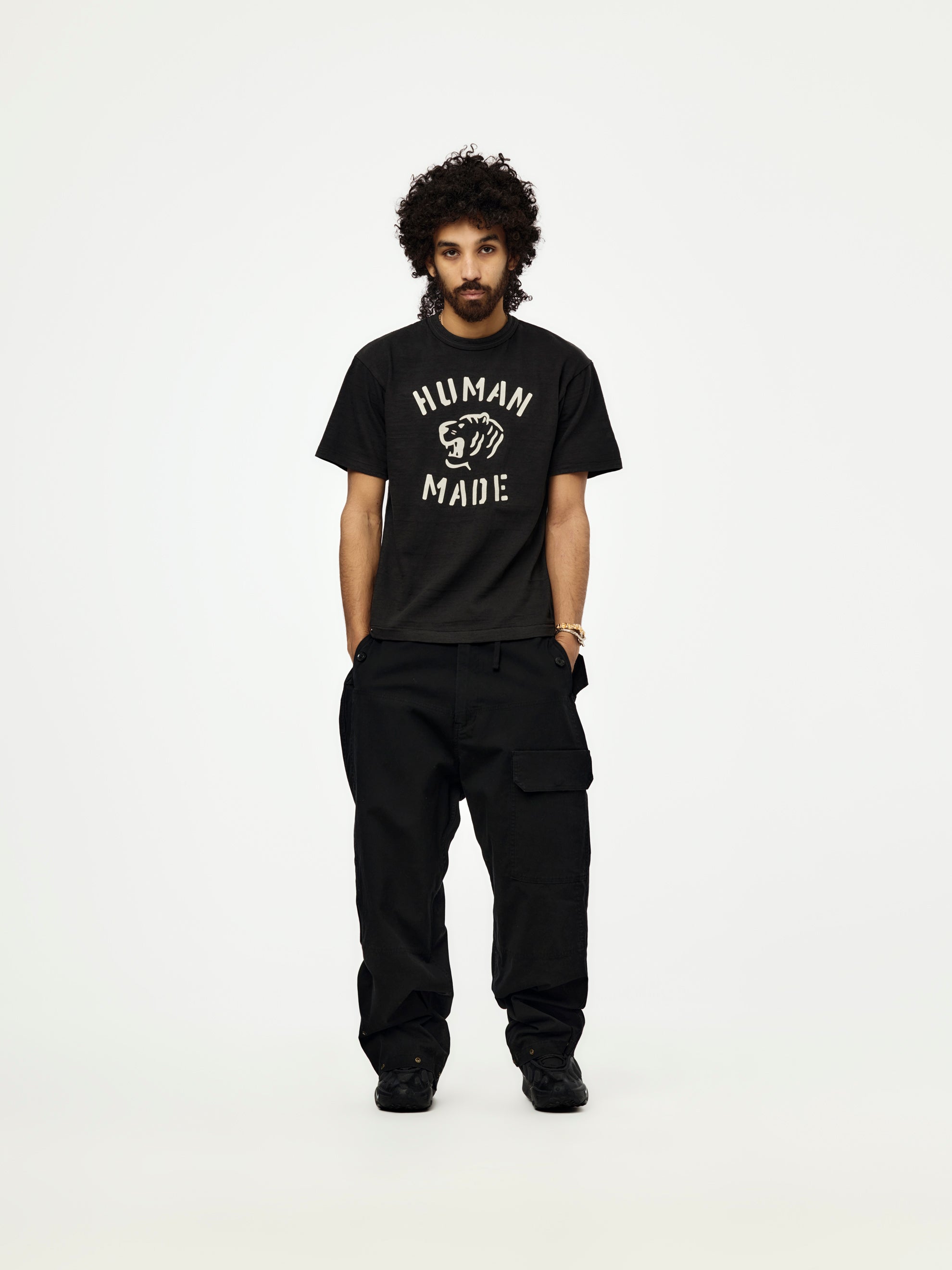 Human Made Tiger Graphic T-Shirt (Black) - UNION LOS ANGELES