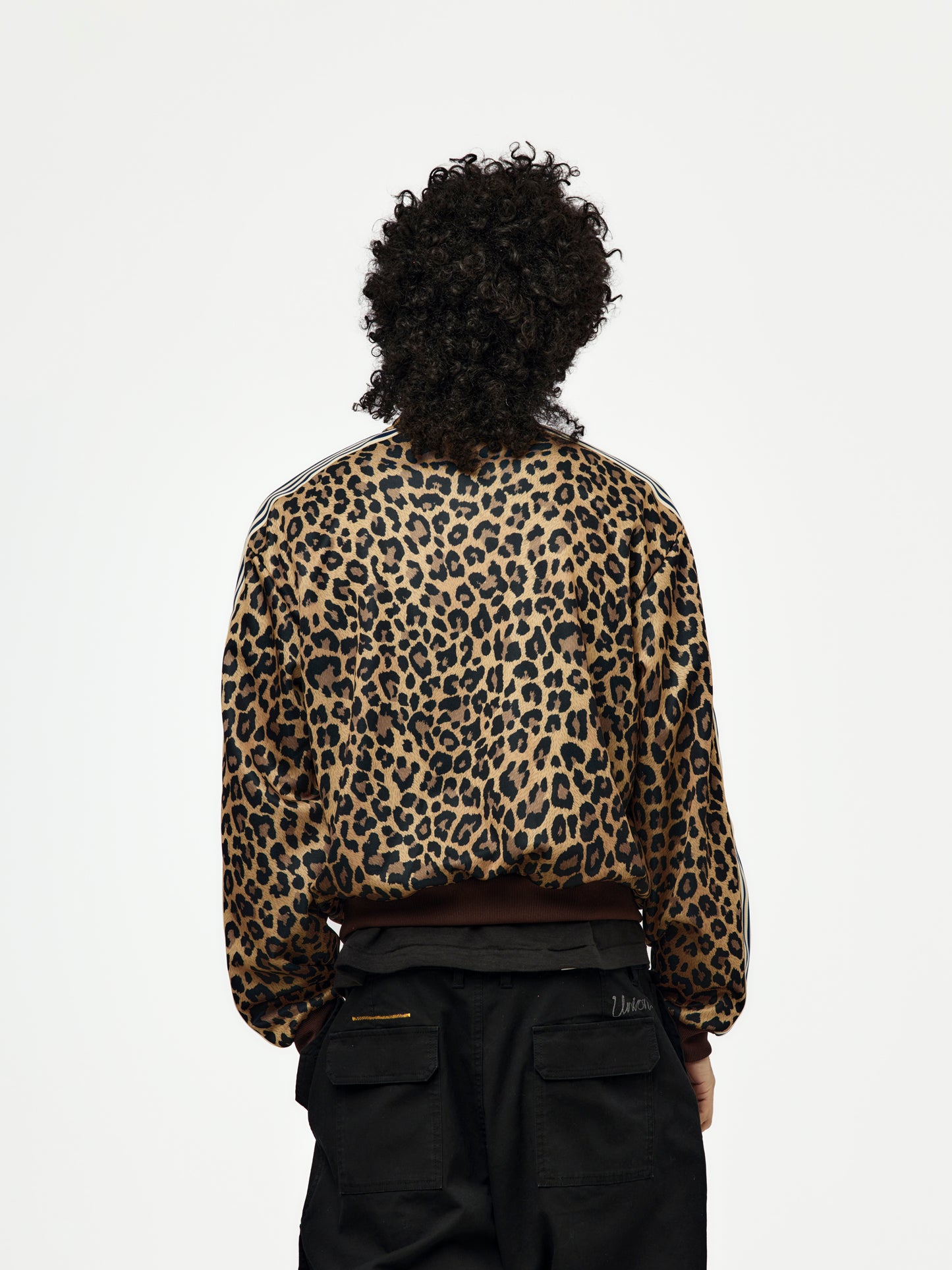 Smooth Jersey Leopard STANTMAN & WOMAN Track Jacket