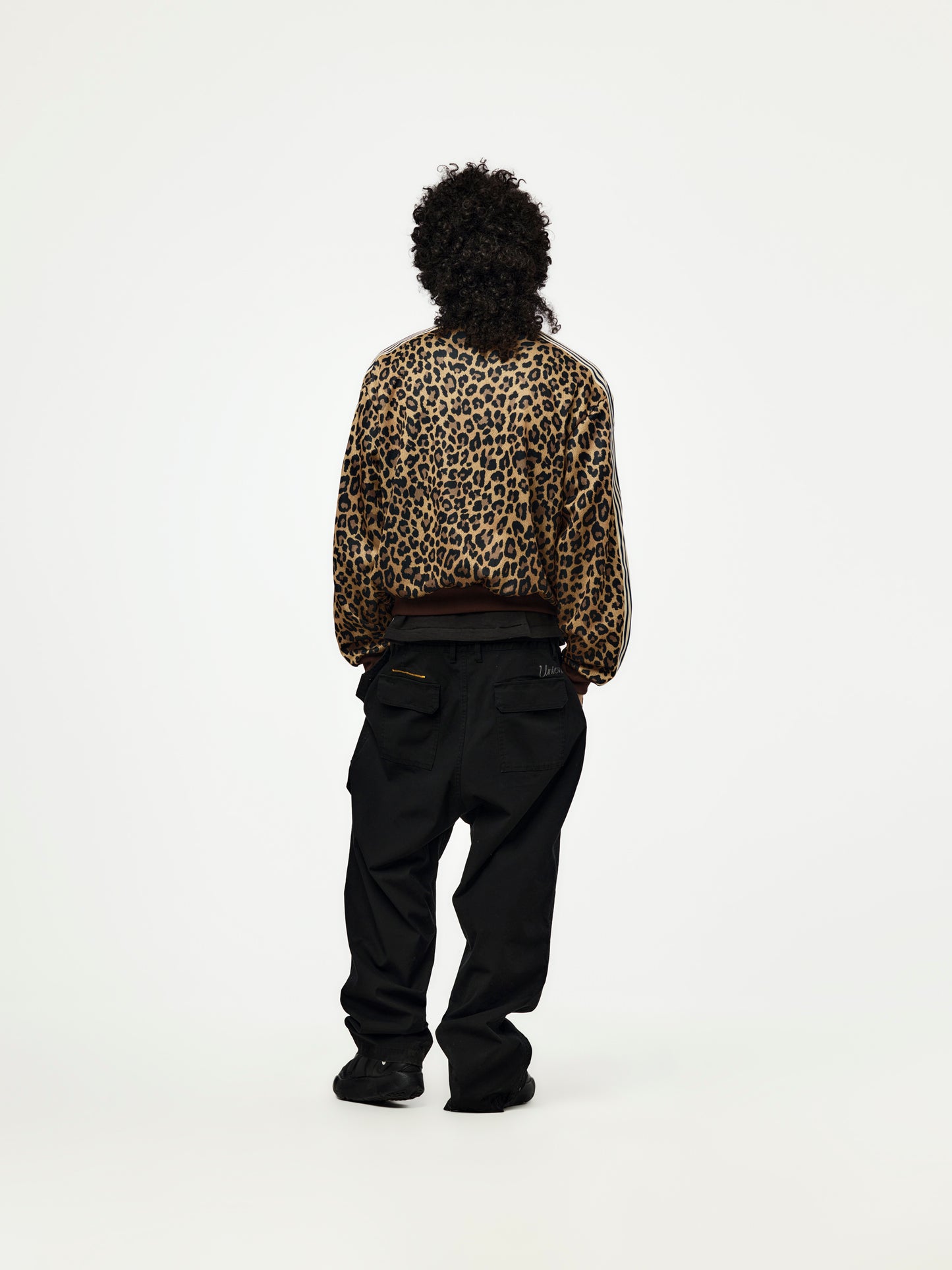 Smooth Jersey Leopard STANTMAN & WOMAN Track Jacket