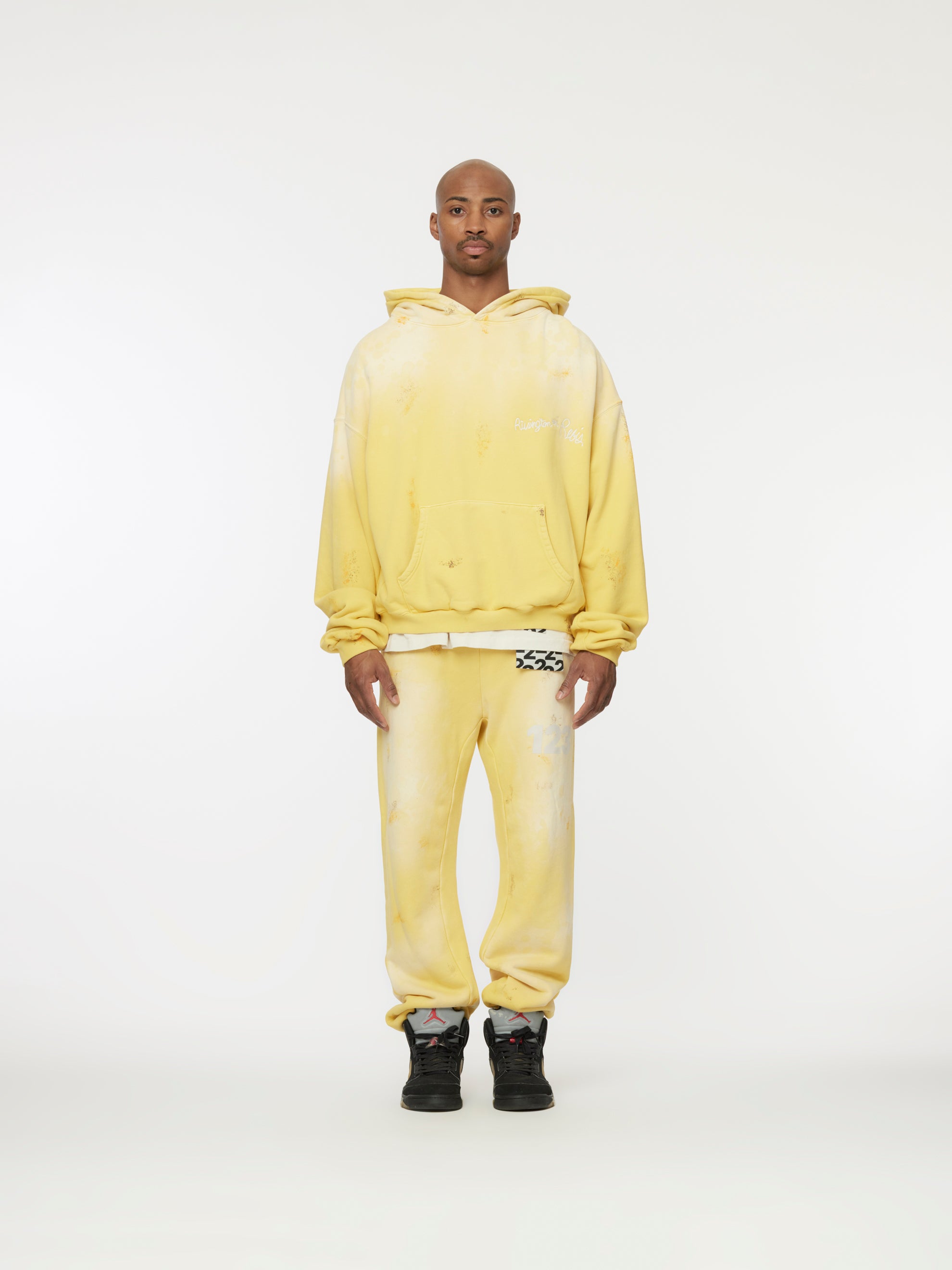 Gym Bag CVA Hoodie (Washed Yellow)