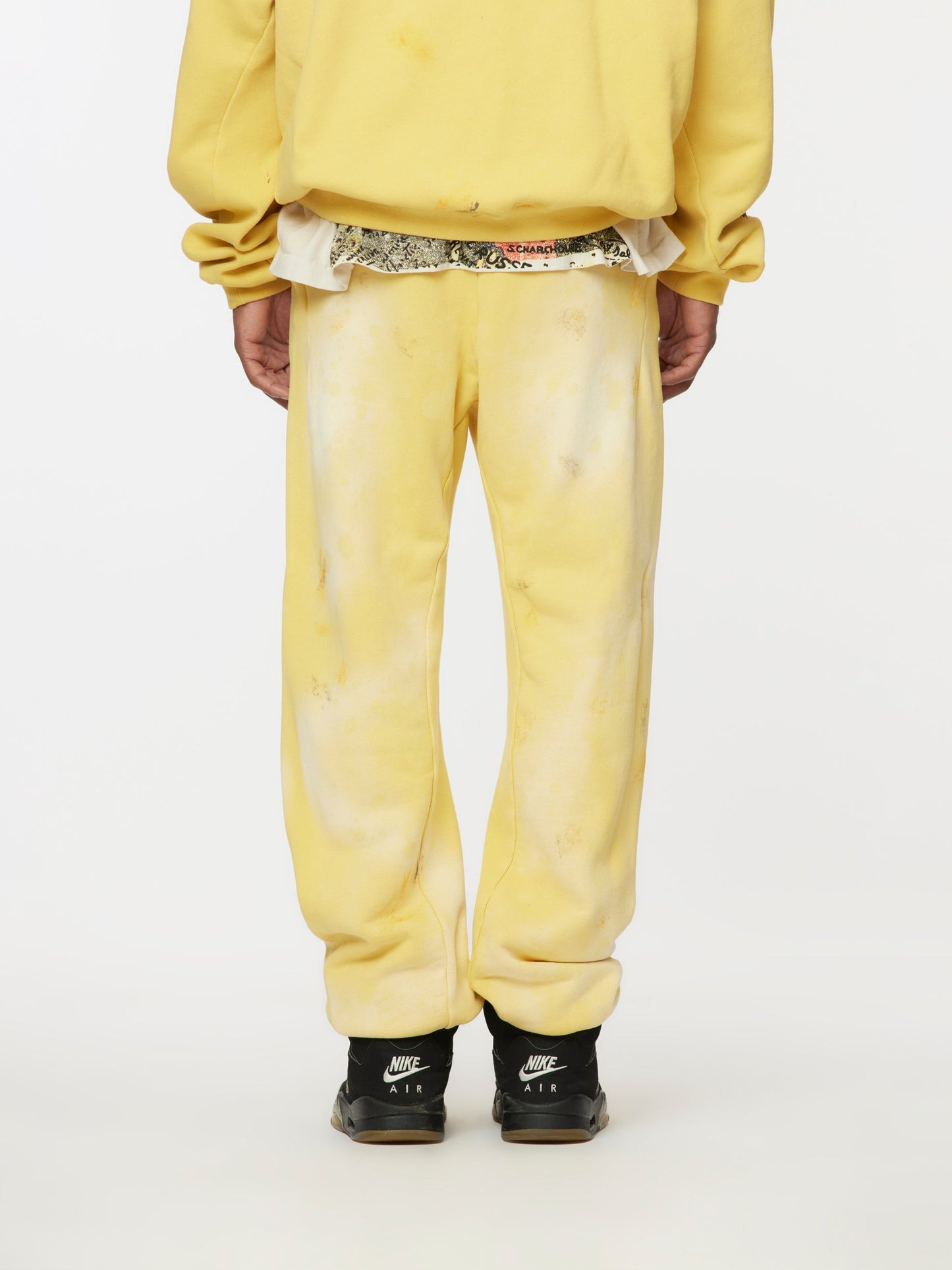 Gym Bag Sweats (Washed Yellow)