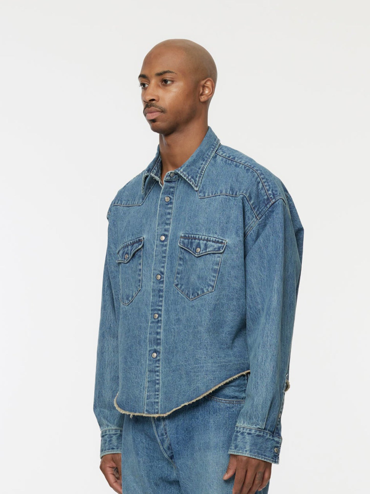 Denim Shirt Jacket SS24