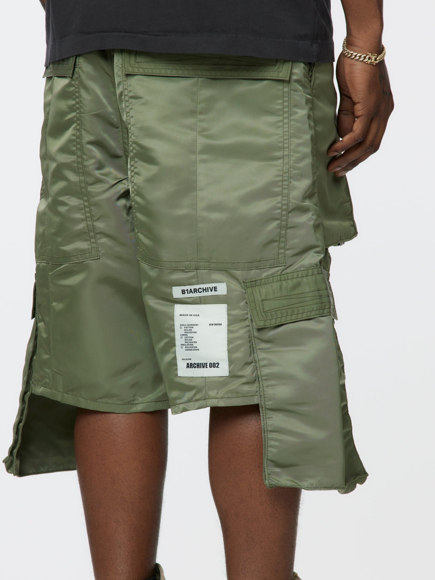 Panelled Cargo Shorts