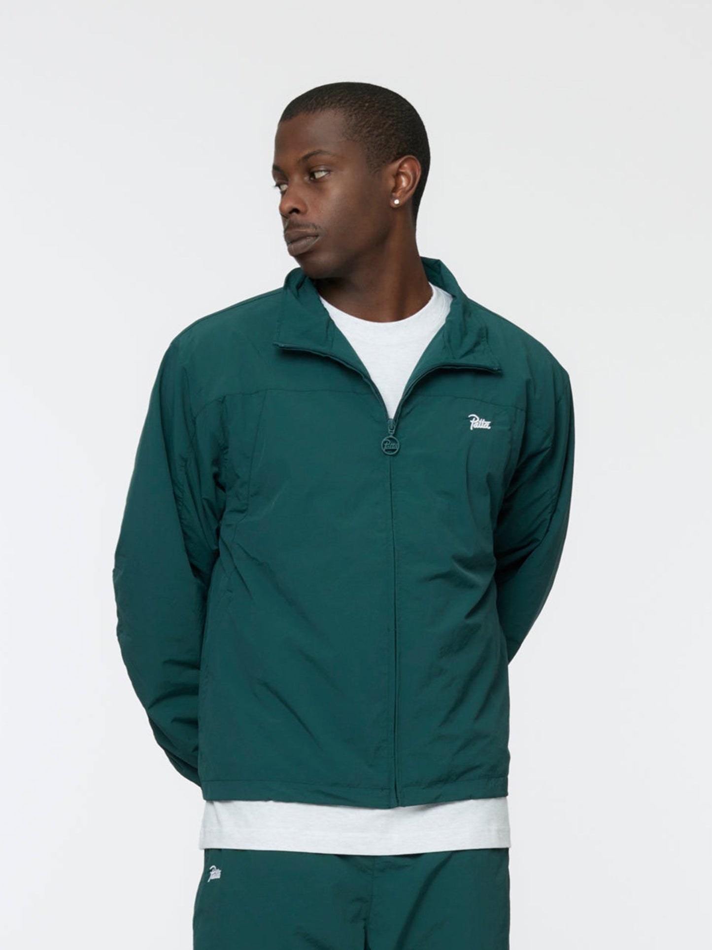 M2 Nylon Track Jacket (Ponderosa Pine)