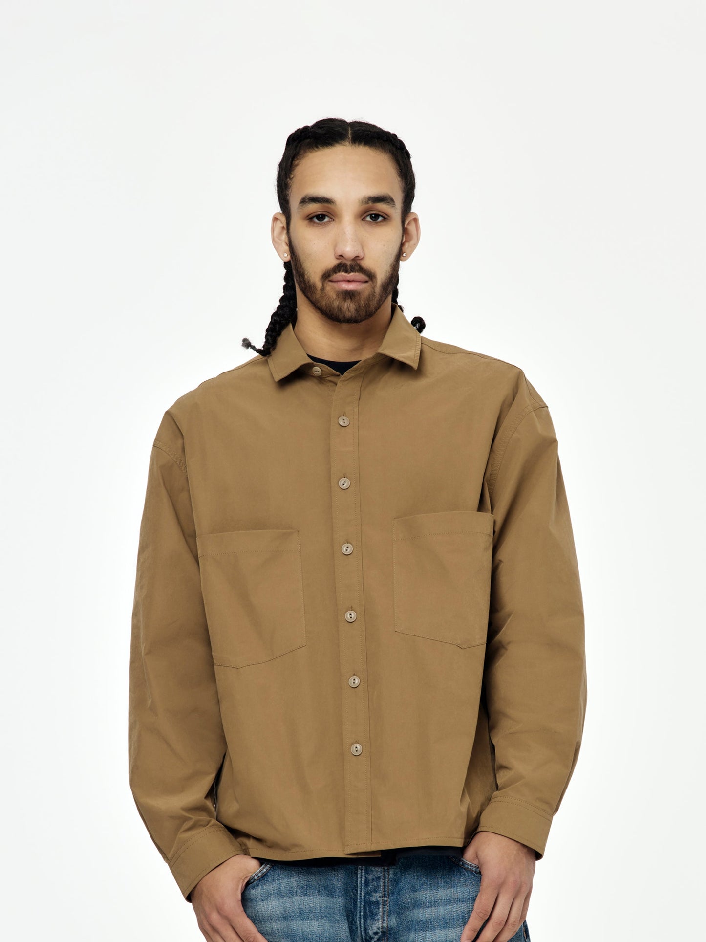 Strode L/S Shirt (Beige)