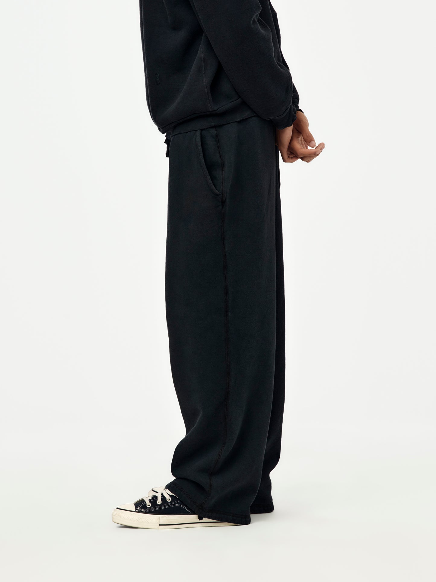 Vintage Sweat Pants (BLACK) (SIS)