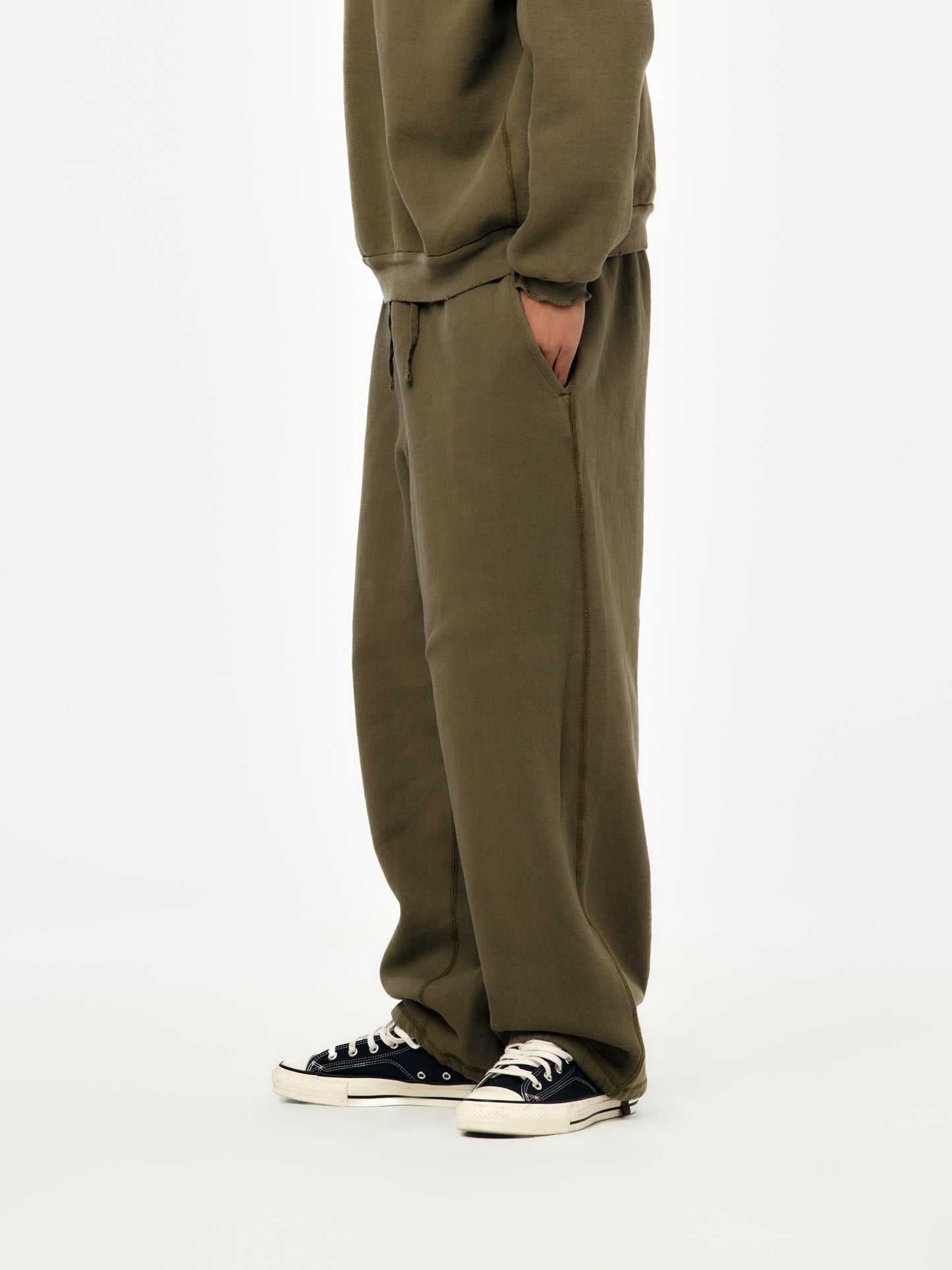 Vintage Sweat Pants (OLIVE) (SIS)