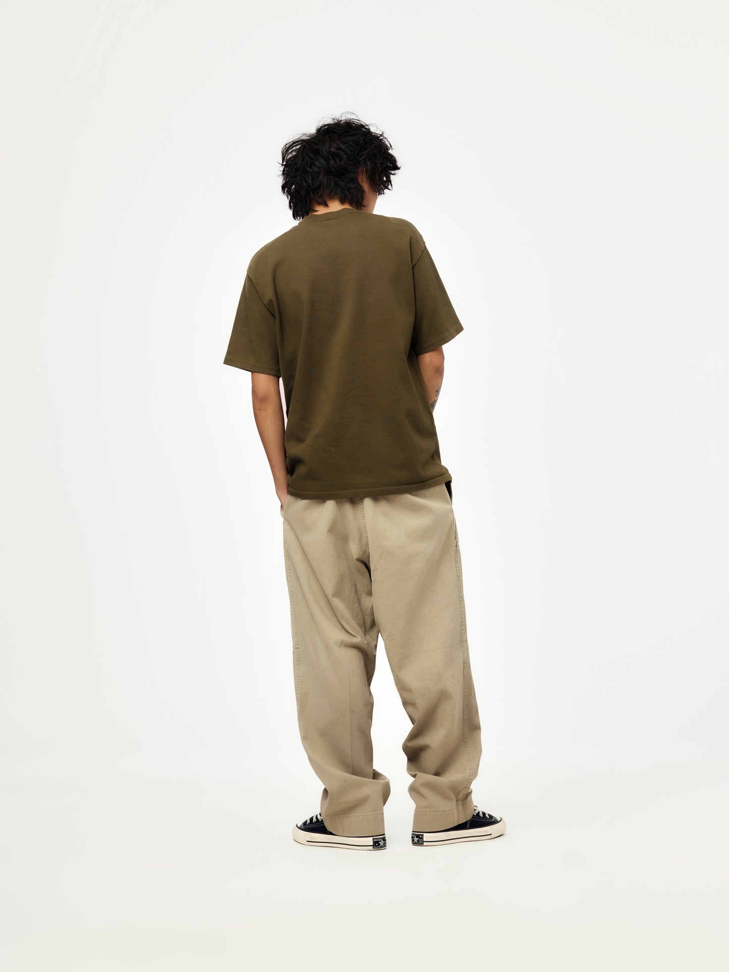 Vintage S/S T-shirt (OLIVE) (SIS)