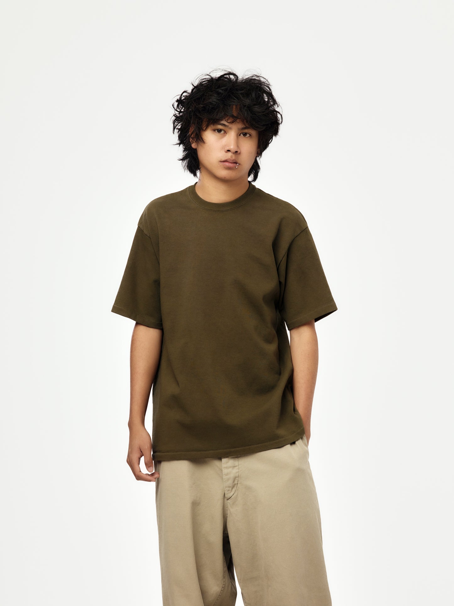 Vintage S/S T-shirt (OLIVE) (SIS)