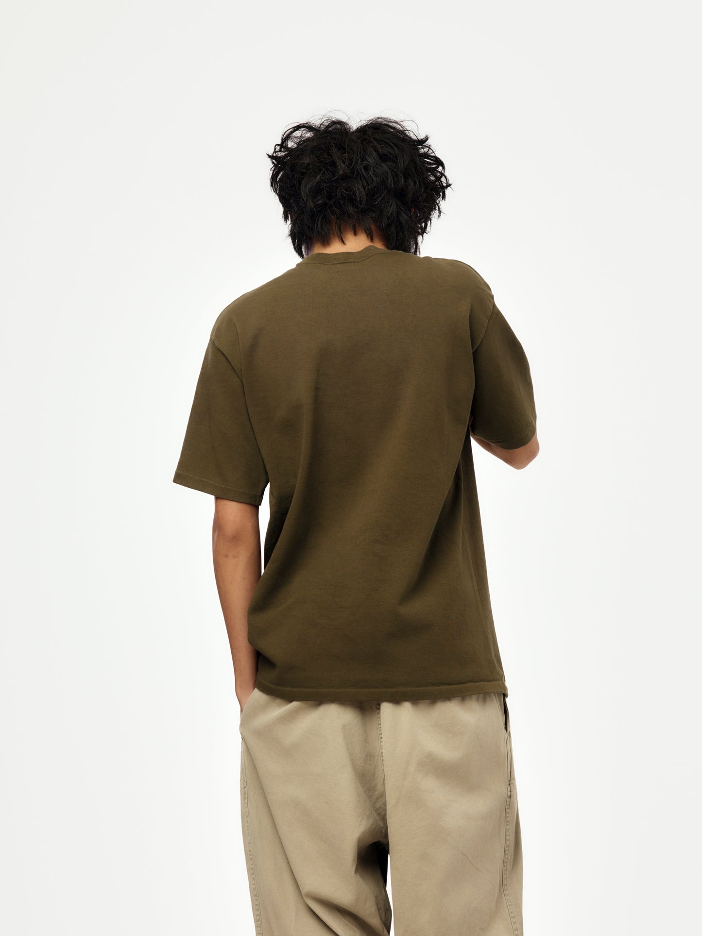 Vintage S/S T-shirt (OLIVE) (SIS)
