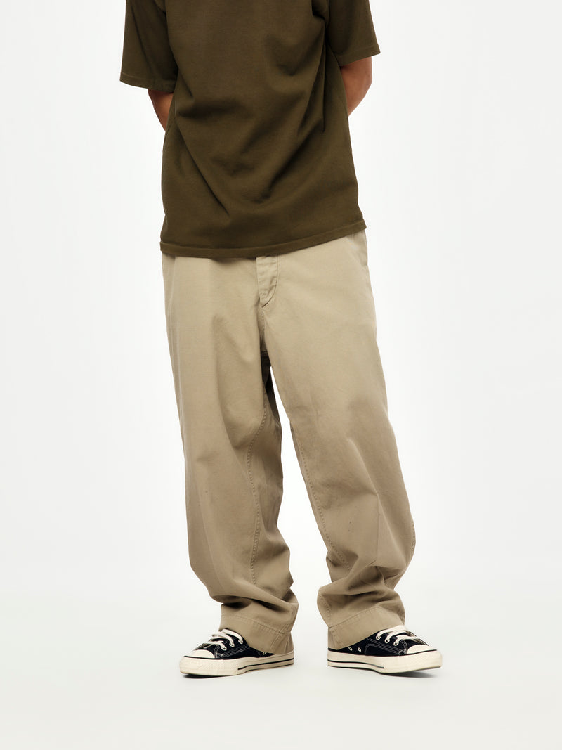 Vintage Chino Trousers (GREIGE) (SIS)
