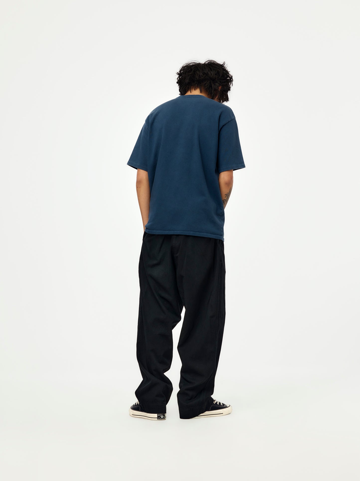 Vintage Chino Trousers (BLACK) (SIS)