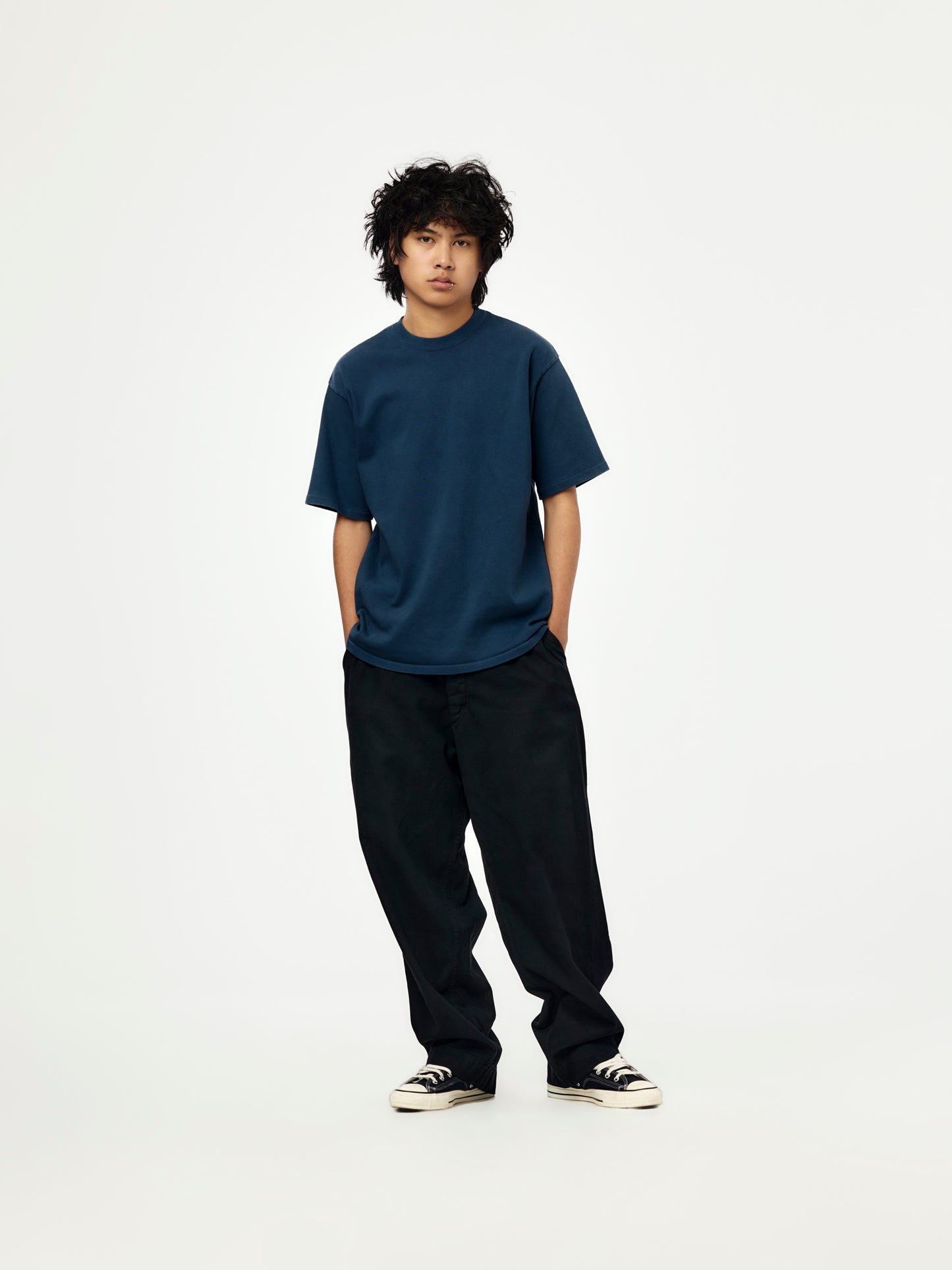 Vintage Chino Trousers (BLACK) (SIS)