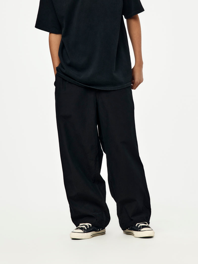 Cotton Silk Back Gabardine M-51 Over Pants (BLACK) (SIS)