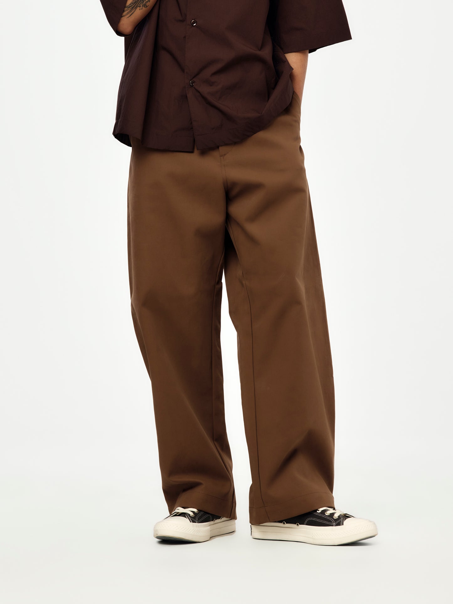Bosworth Curved Leg Pant (Capucin)