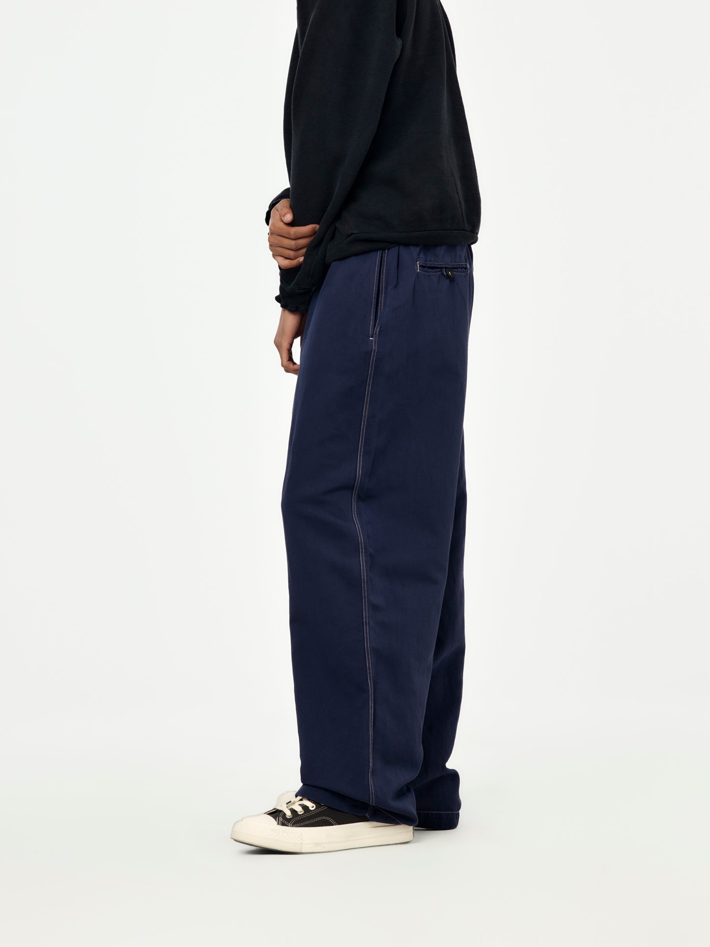 Sonny Drawstring Pant (Indigo)