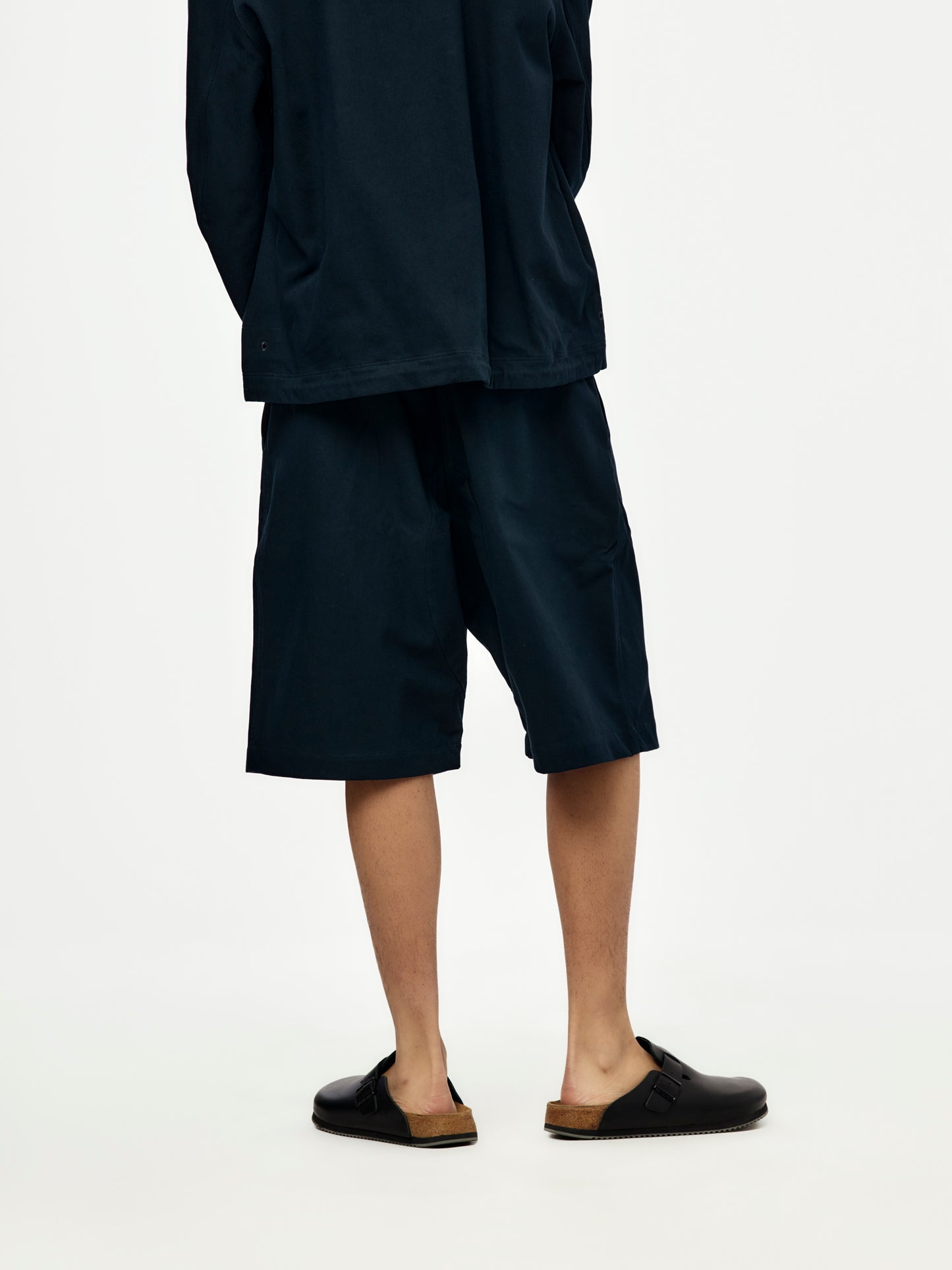 Ikaria Patch Pocket Drawstring Short (Indigo)