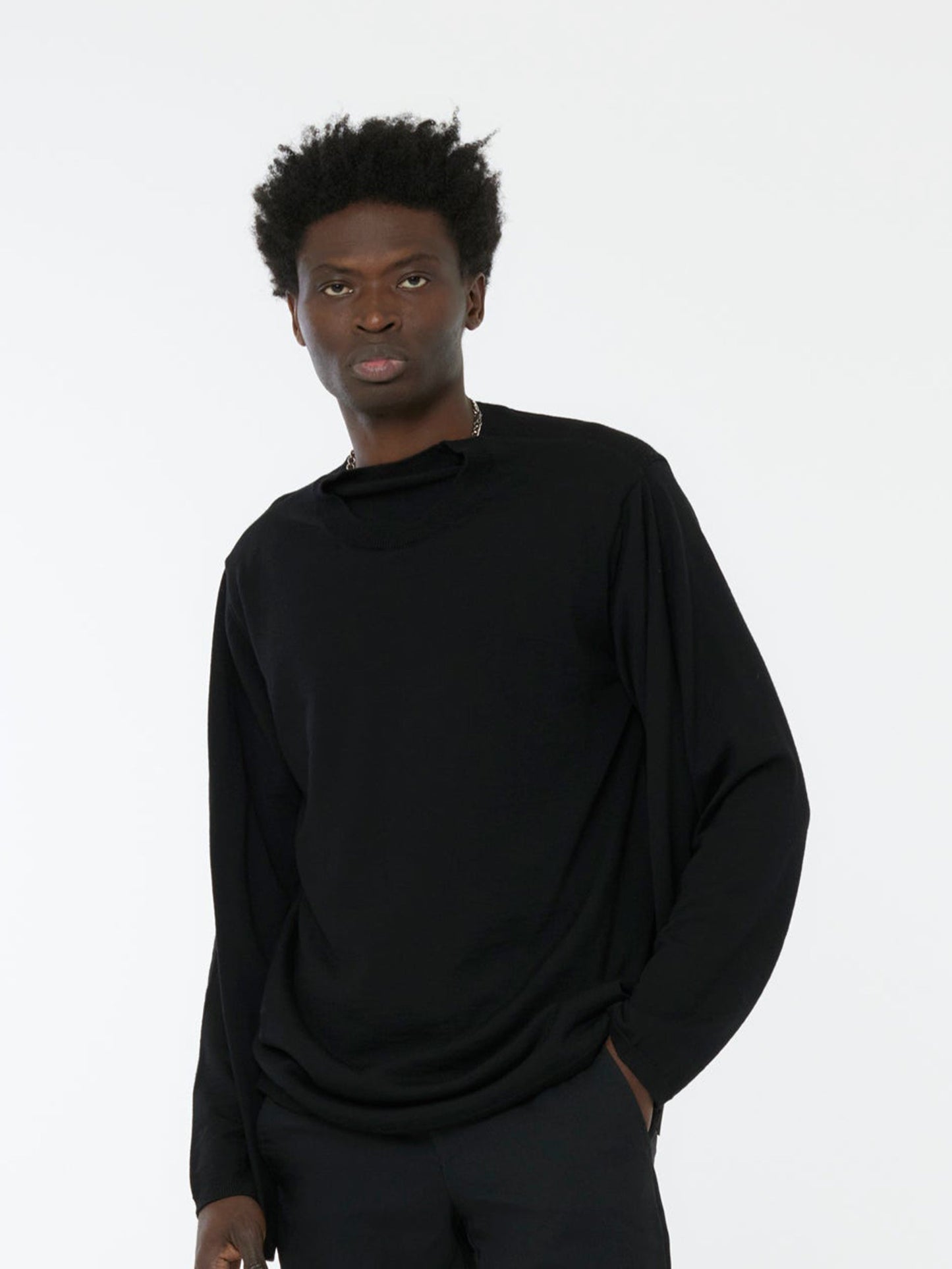 Homme Plus Sweater (Black/Black)