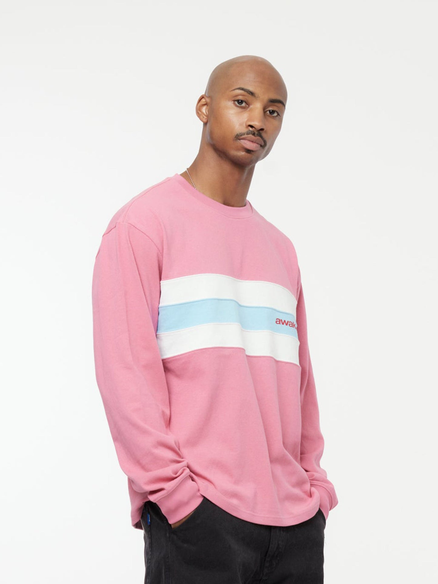 L/S Center Stripe Shirt