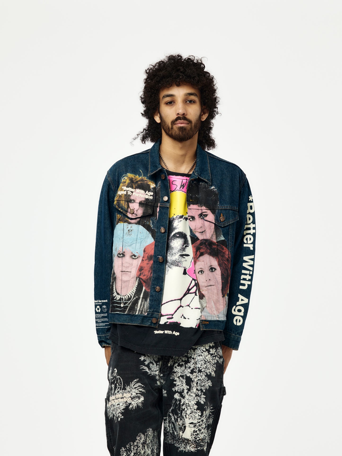 Blanche Denim Trucker Jacket (Indigo/Assorted)
