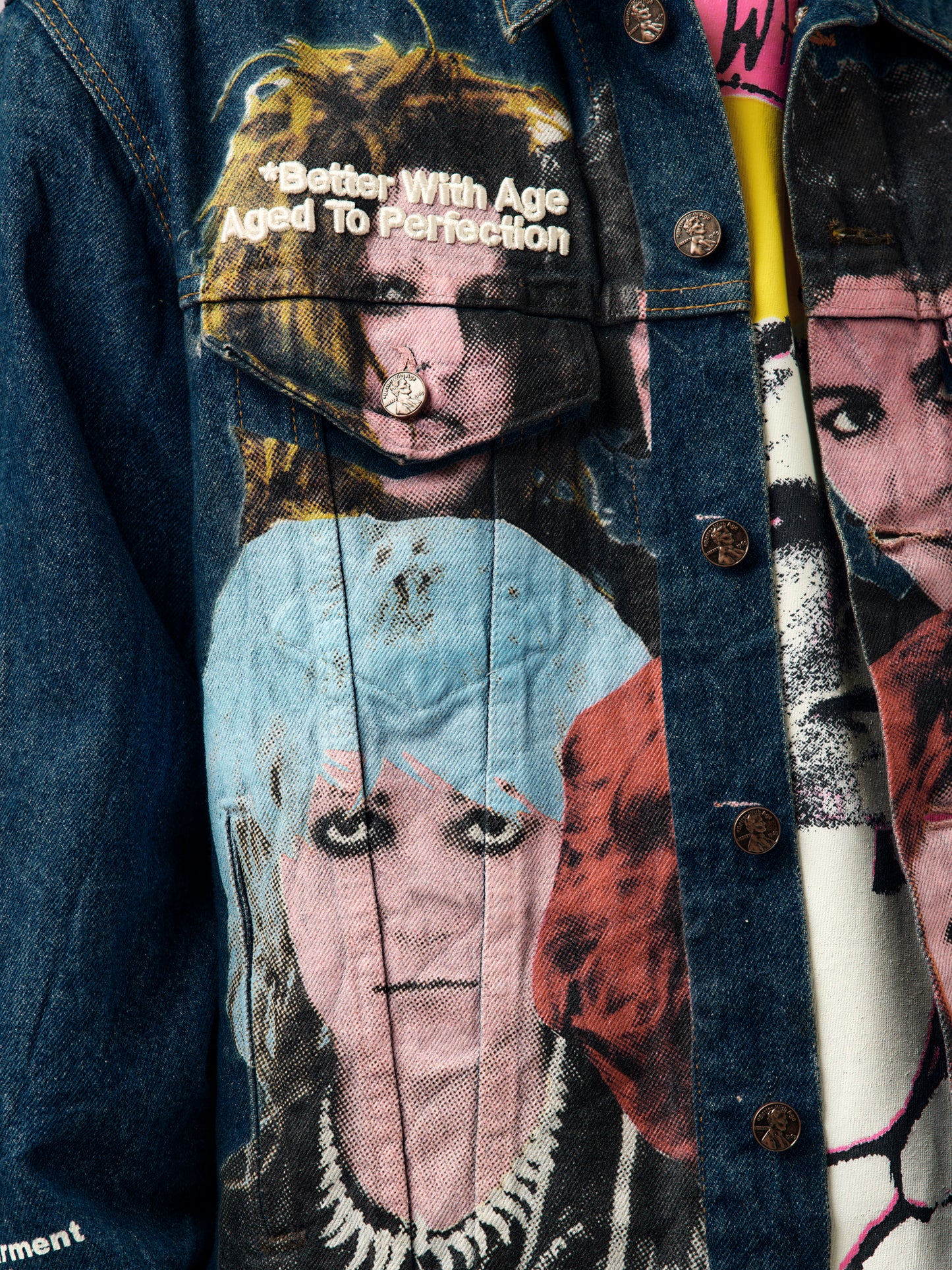 Blanche Denim Trucker Jacket (Indigo/Assorted)