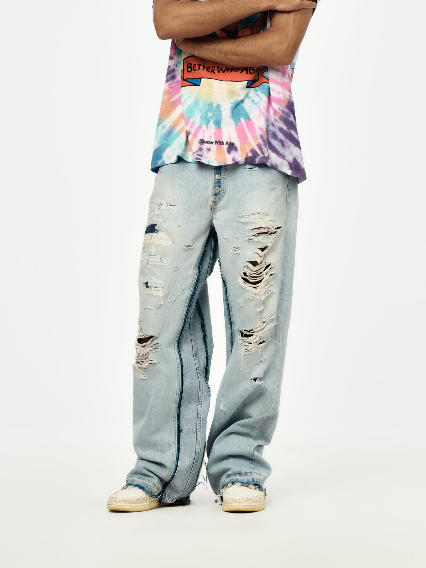 Smoked Double-Wide Denim (Indigo/Assorted)