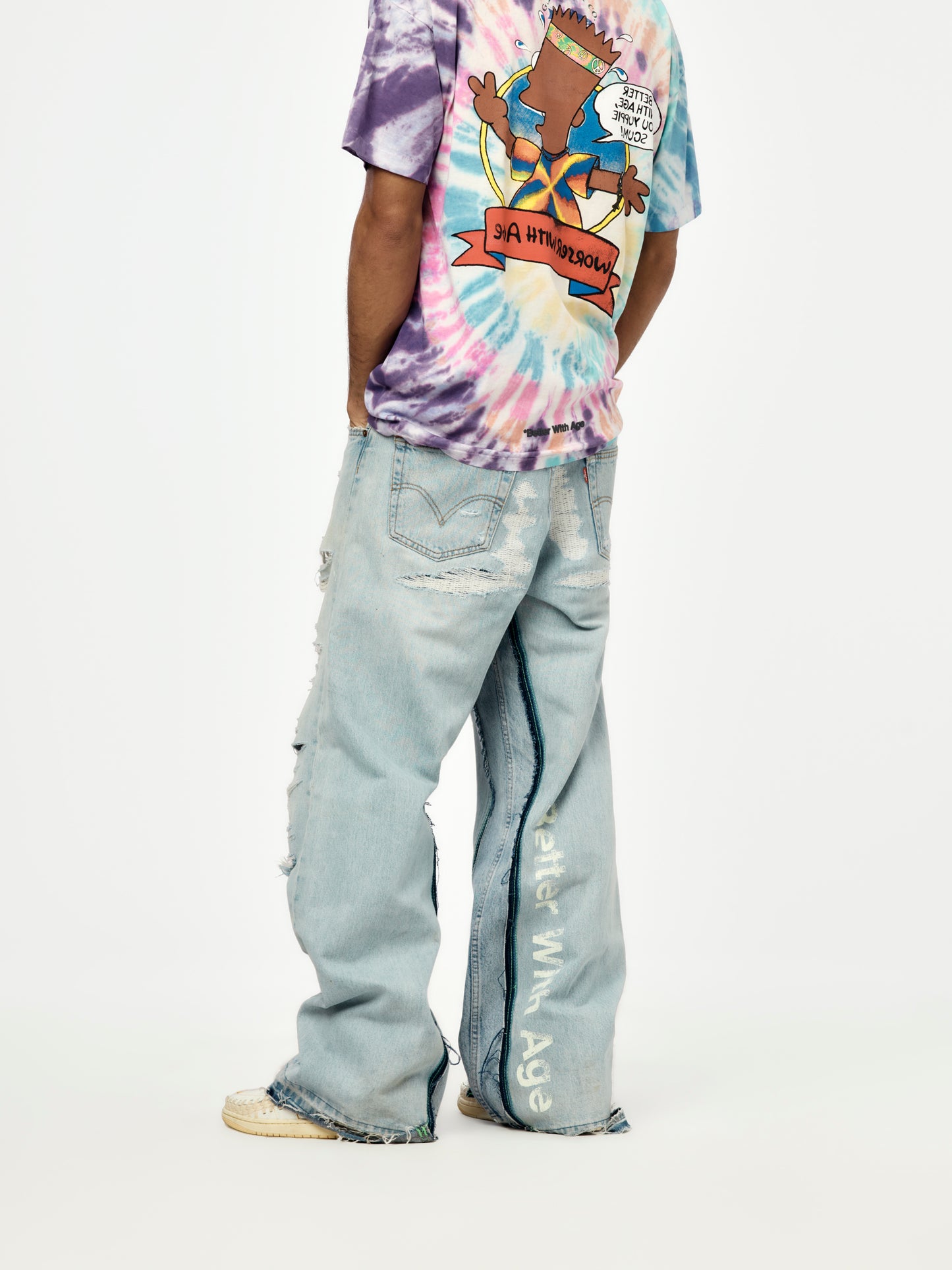 Smoked Double-Wide Denim (Indigo/Assorted)