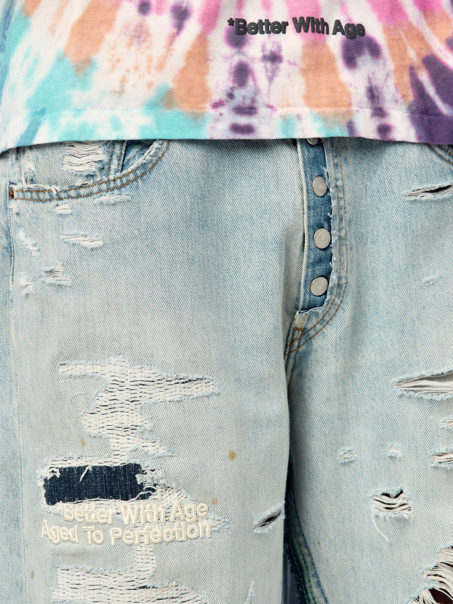 Smoked Double-Wide Denim (Indigo/Assorted)