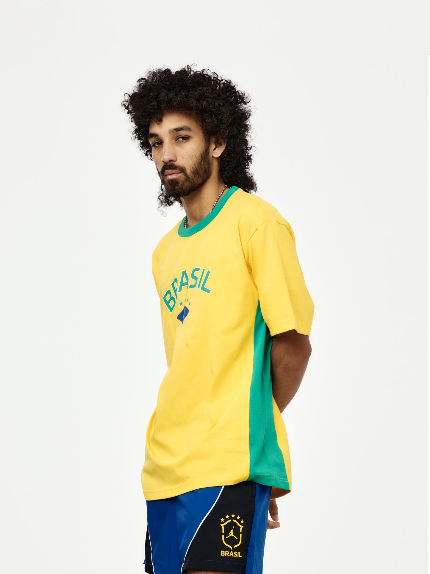 Jordan 85 Brazil T-Shirt (VARSITY MAIZE/LUCKY GREEN)
