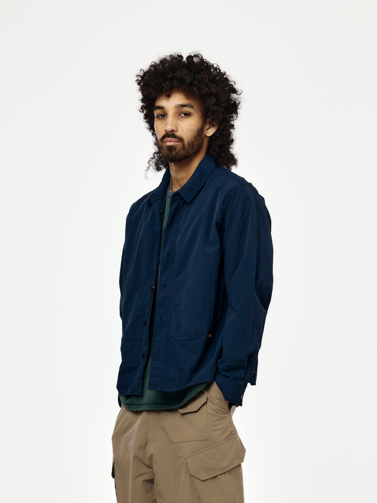 DEGNAN LS SHIRT (NAVY)