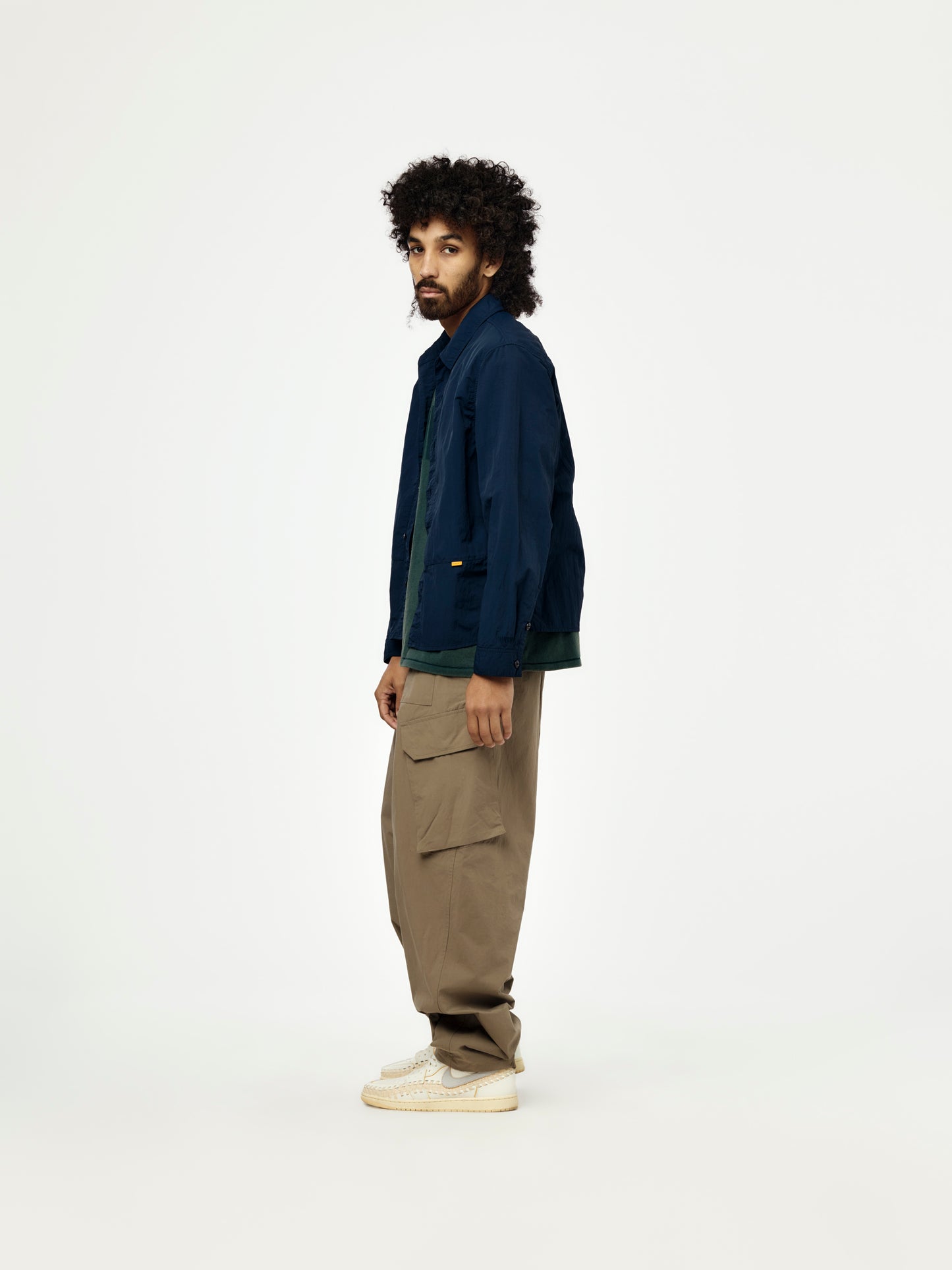 DEGNAN LS SHIRT (NAVY)