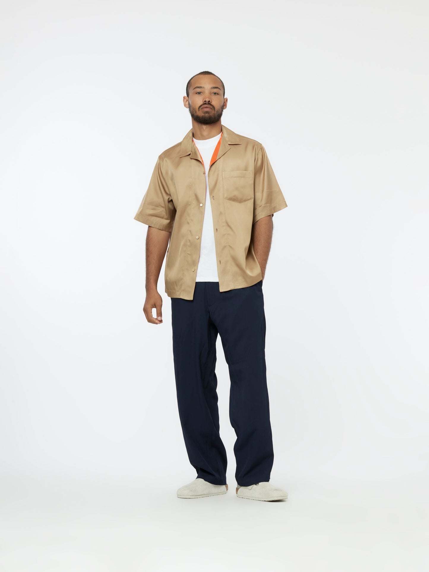 Reversible Camo Shirt (Khaki/Orange)