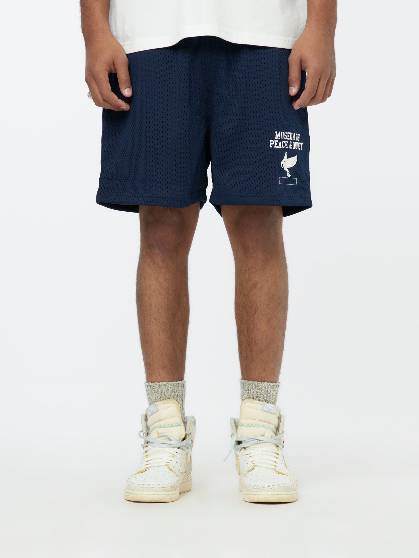 P.E. Mesh Shorts (Navy)