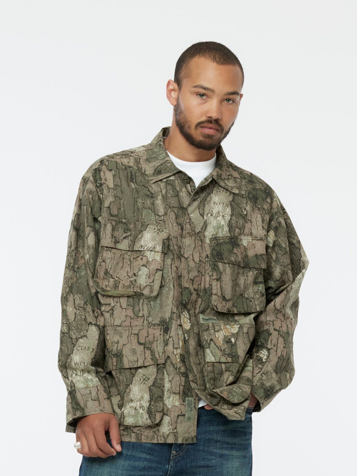 Camouflage Fatigue Jacket