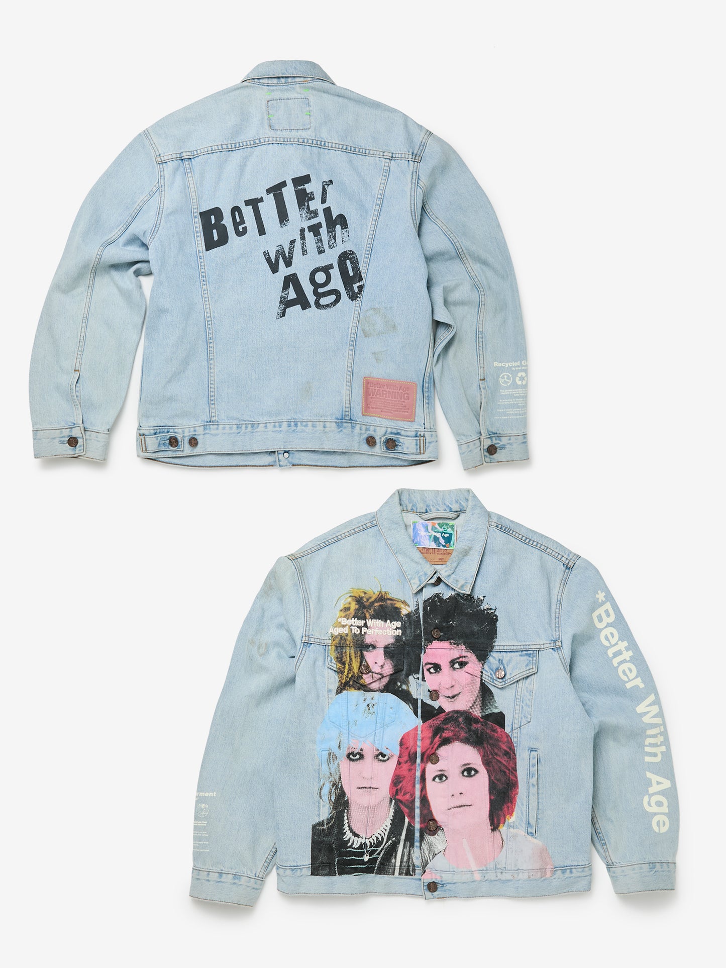 Blanche Denim Trucker Jacket (Indigo/Assorted)