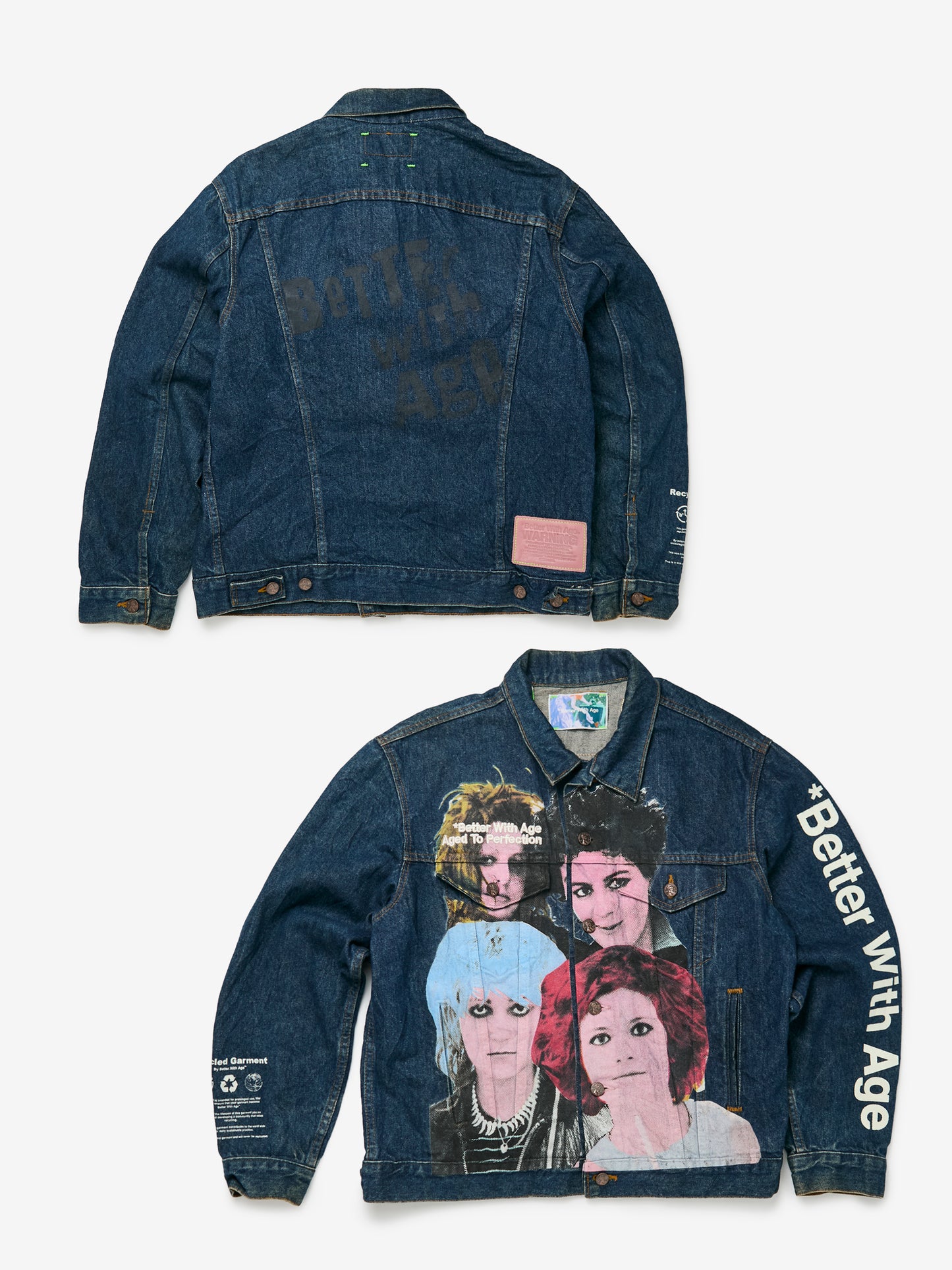Blanche Denim Trucker Jacket (Indigo/Assorted)