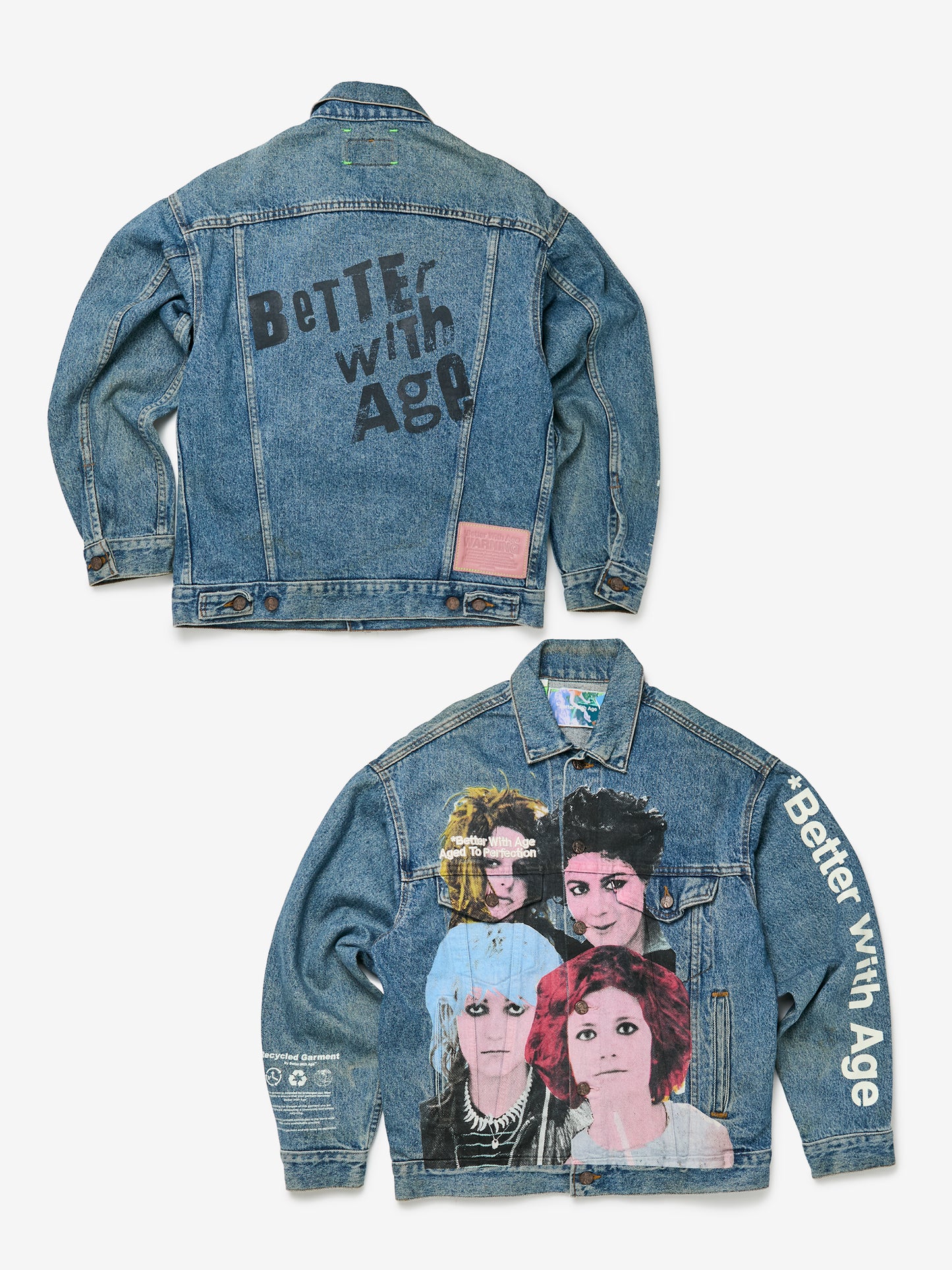 Blanche Denim Trucker Jacket (Indigo/Assorted)